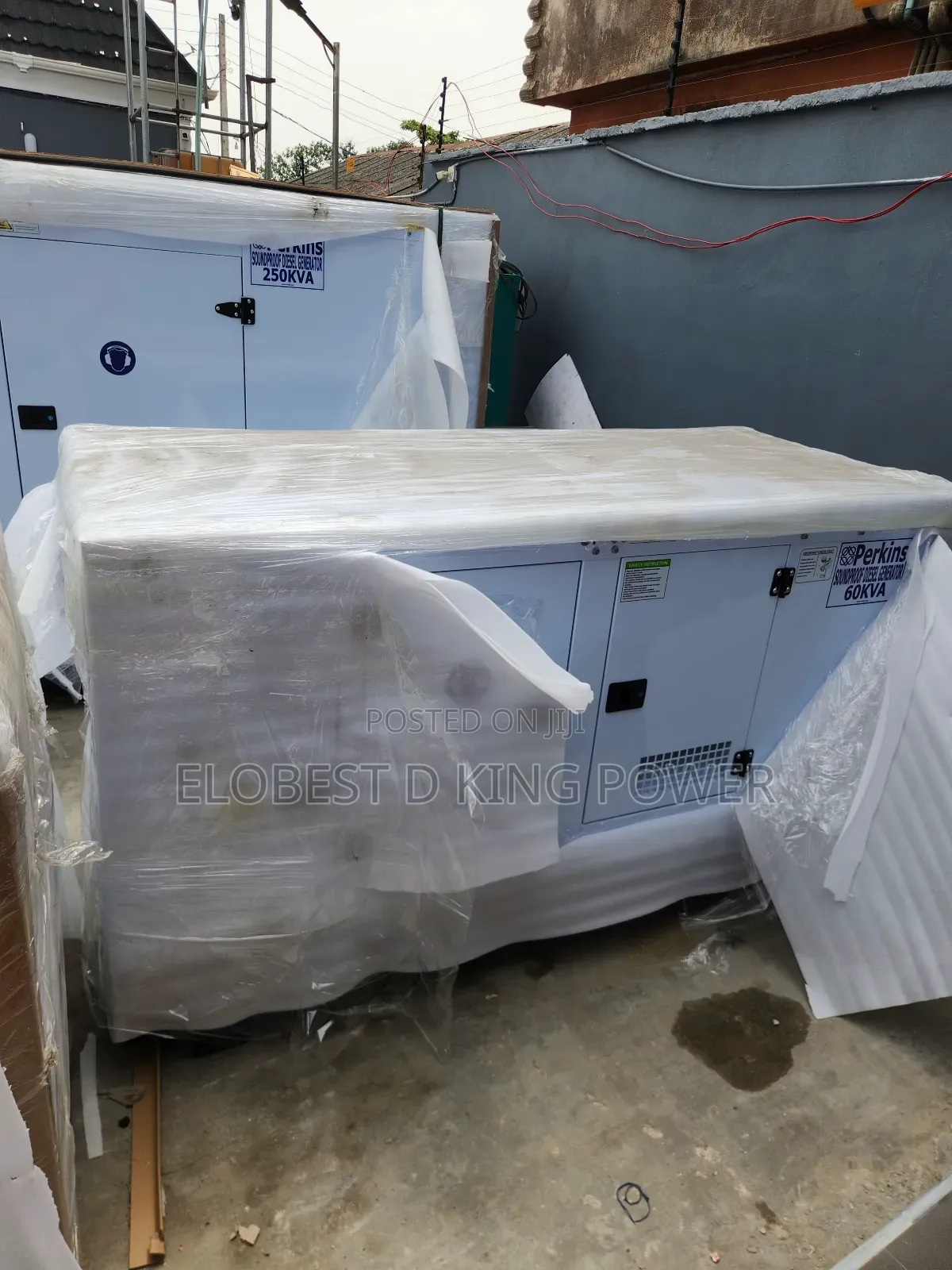 60kva Perkins Diesel Soundproof Generator With Warranty 100% Copper