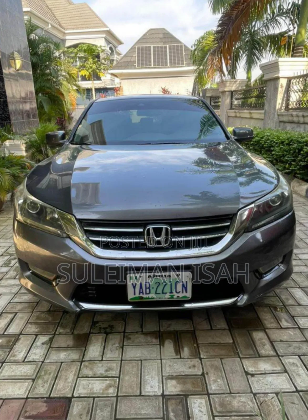Honda Accord EX-L 4dr Sedan FWD (2.4L 4cyl 2A) 2013 Gray
