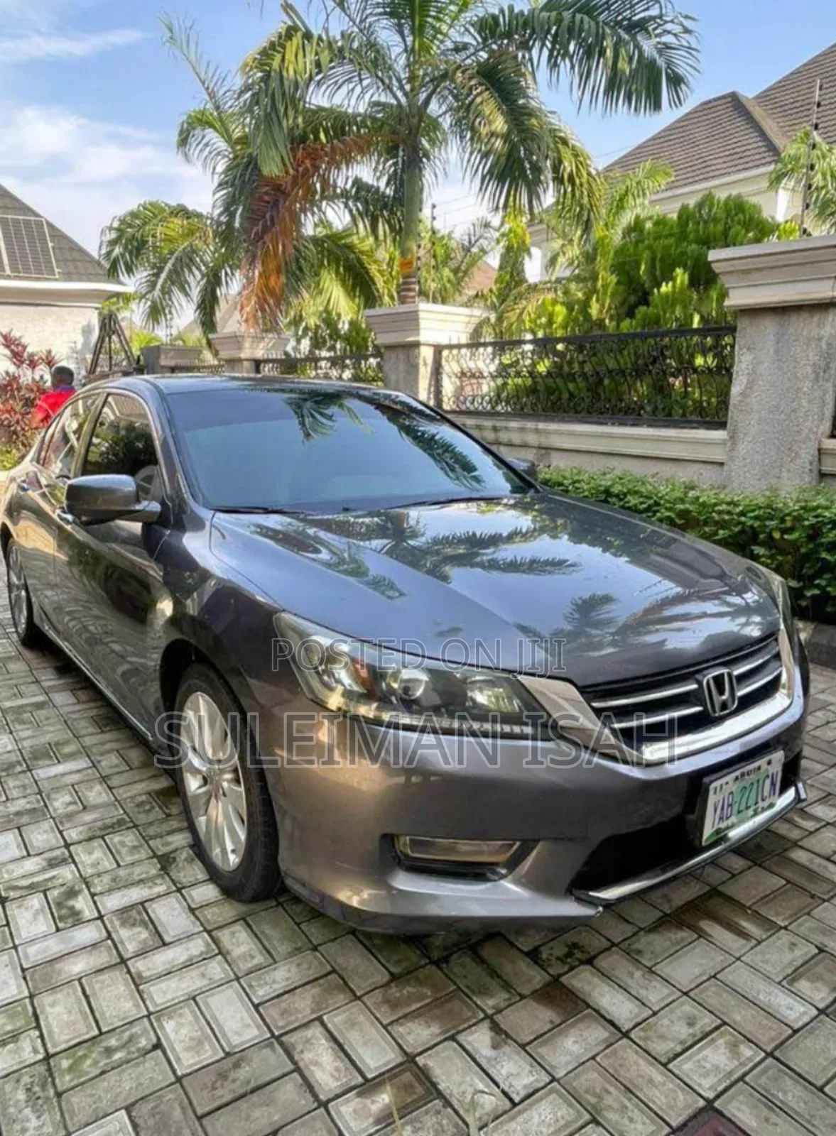 Honda Accord EX-L 4dr Sedan FWD (2.4L 4cyl 2A) 2013 Gray