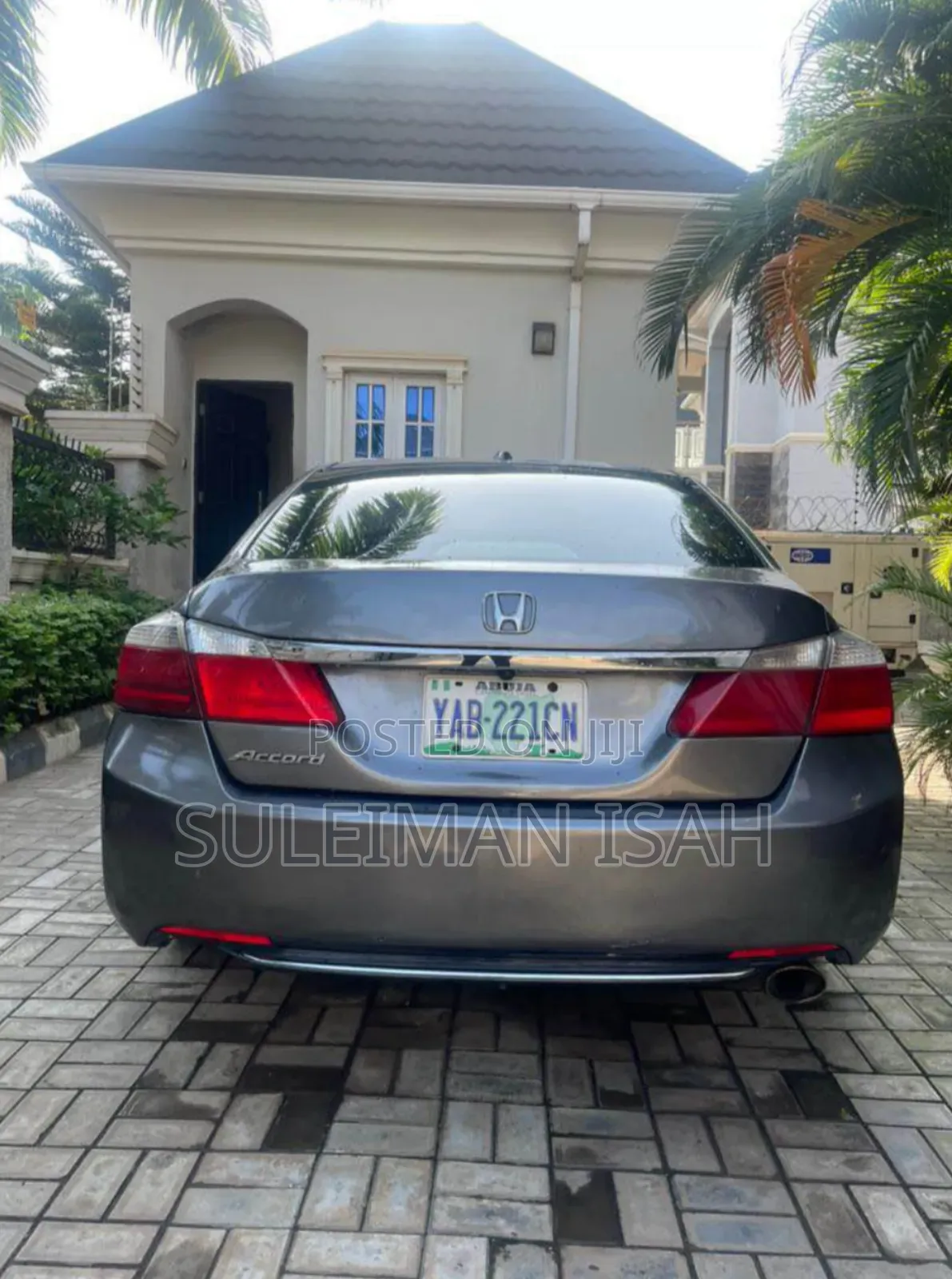 Honda Accord EX-L 4dr Sedan FWD (2.4L 4cyl 2A) 2013 Gray