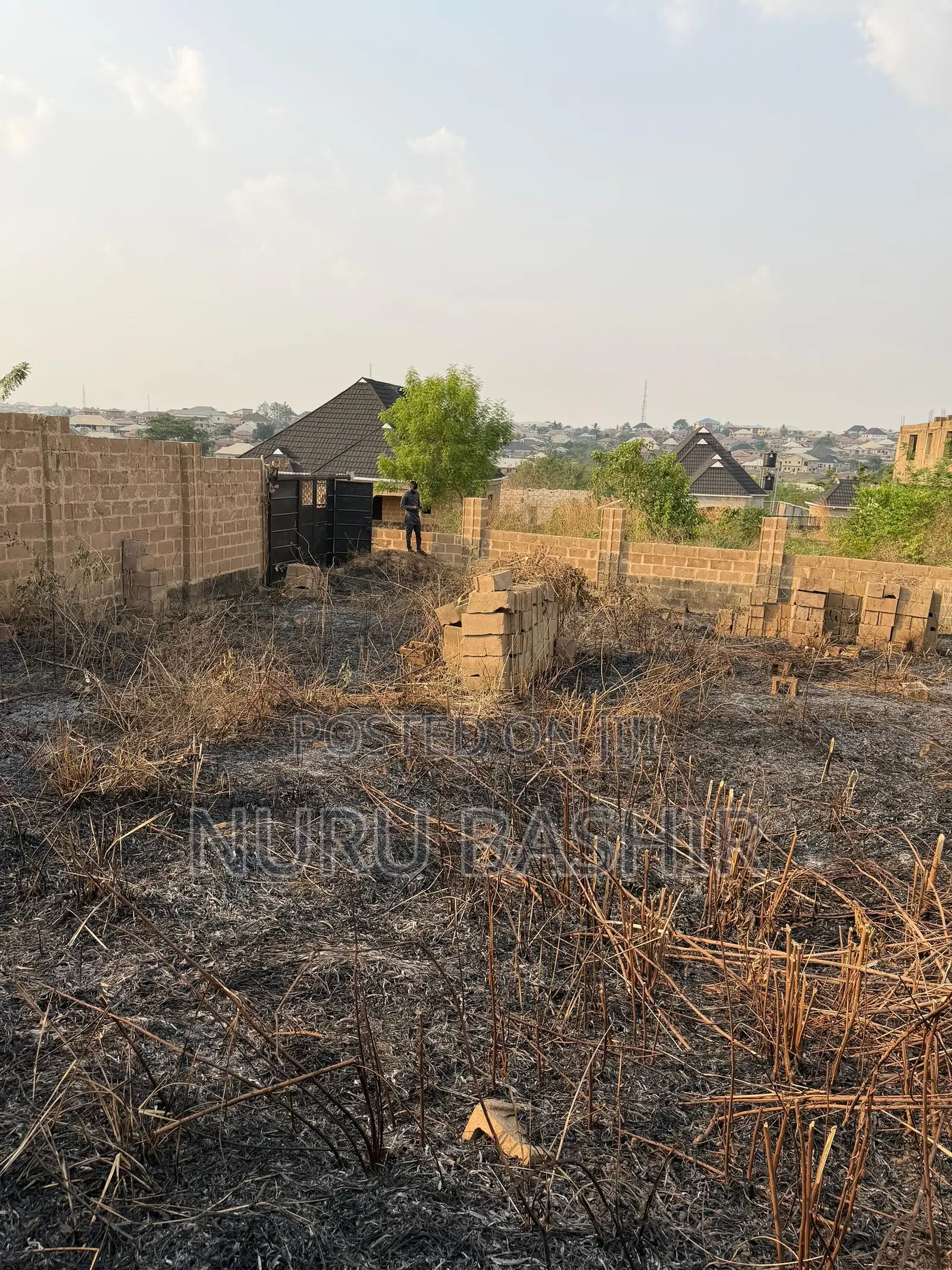Fenced and Gated One Plot of Land for Sale