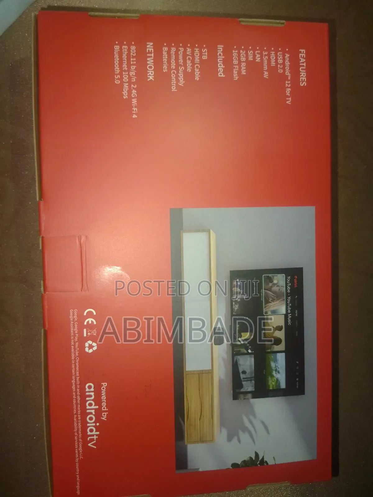 Airtel Smart Tv Box (Router + Android Tv)