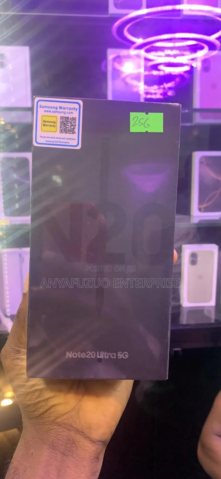New Samsung Galaxy Note 20 Ultra 256 GB Black