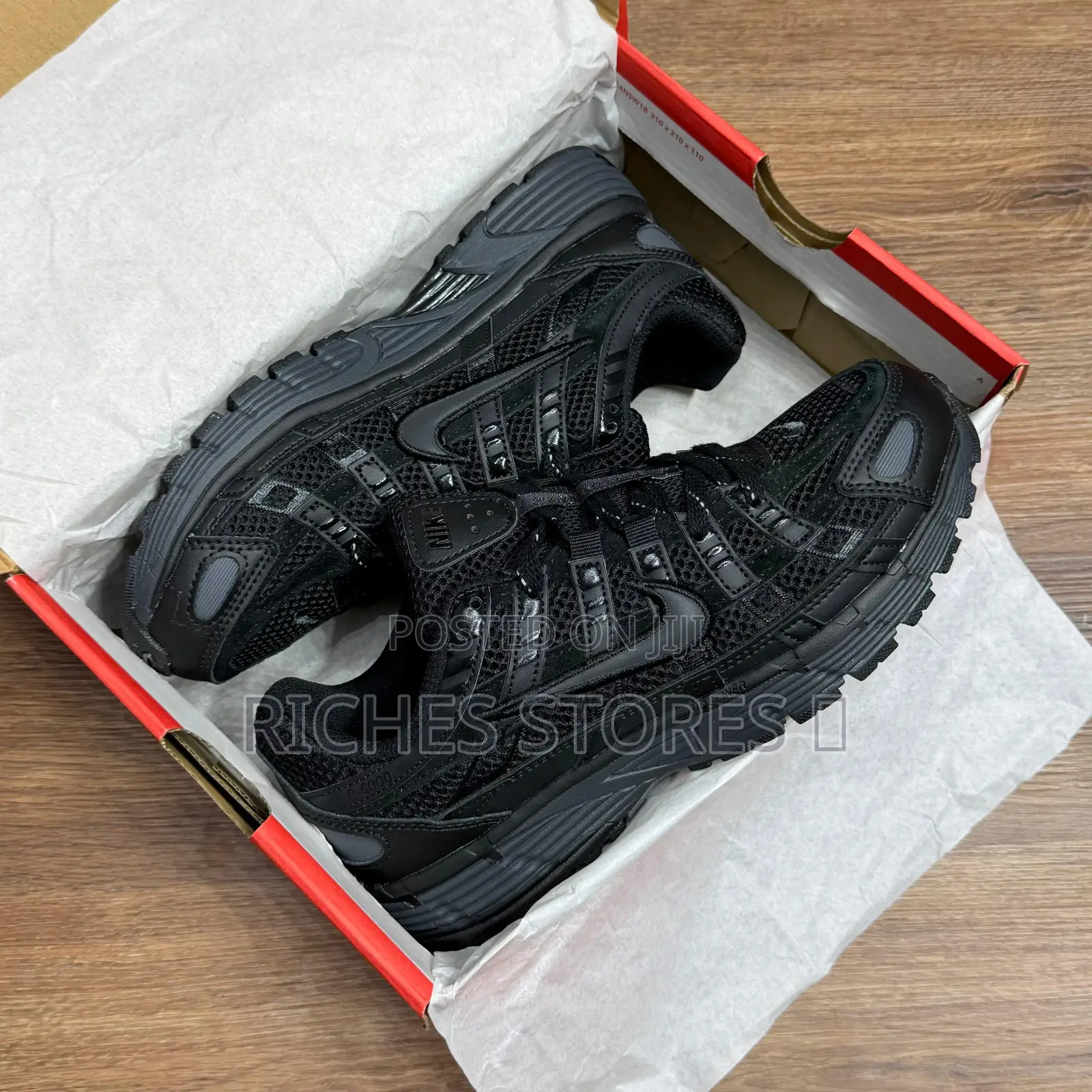 Nike P-6000 Black Sneakers