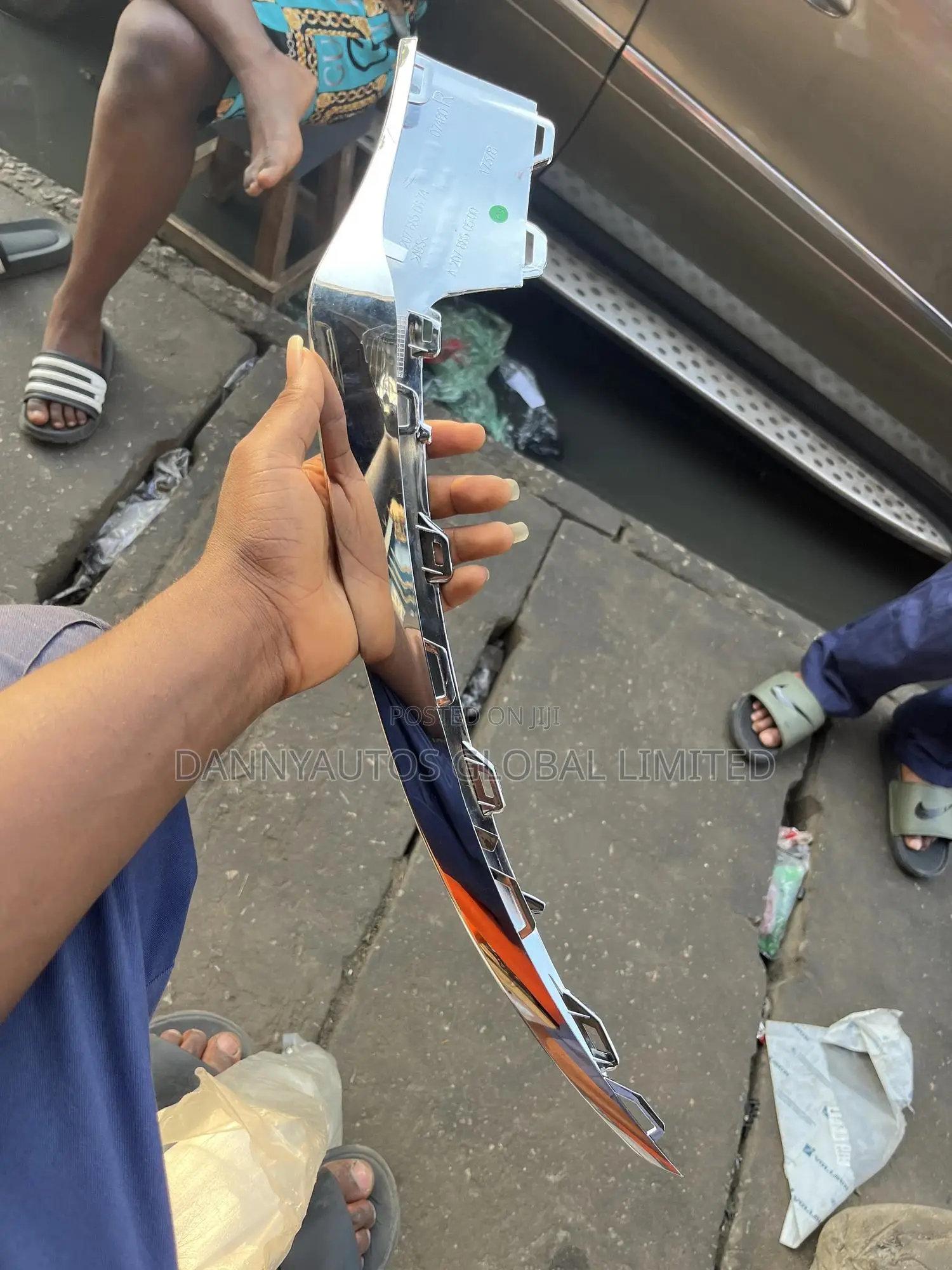 Front Bumper Chrome for E400 W207