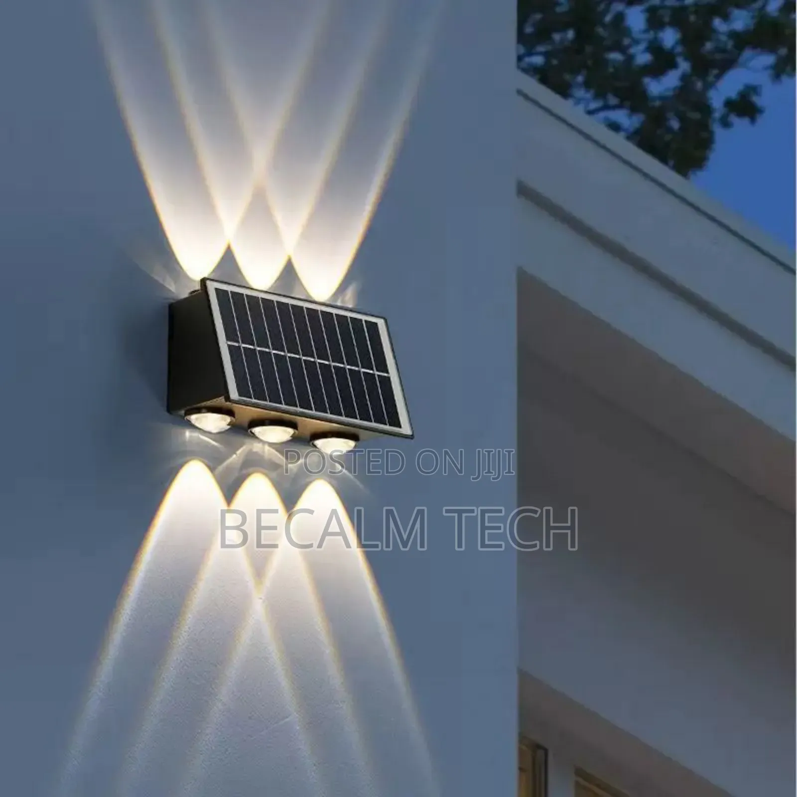 Solar Fence Light