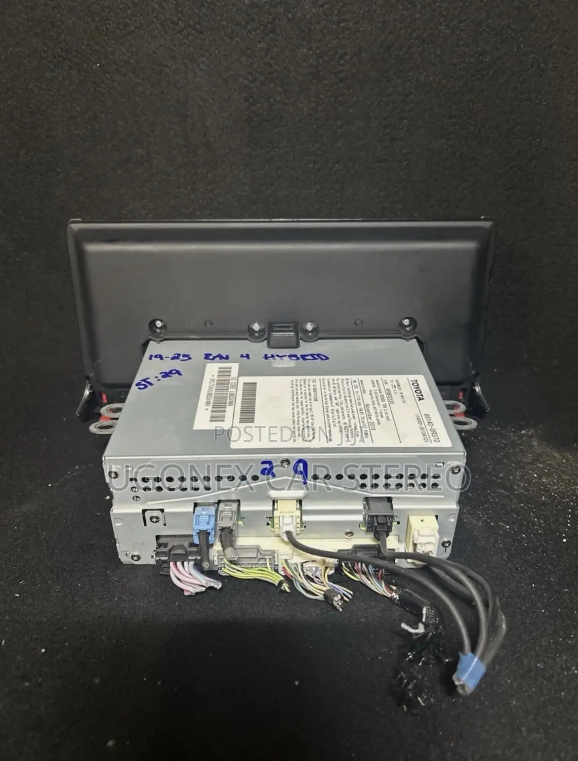 2020-25 Toyota Rav4 Factory Navigation System