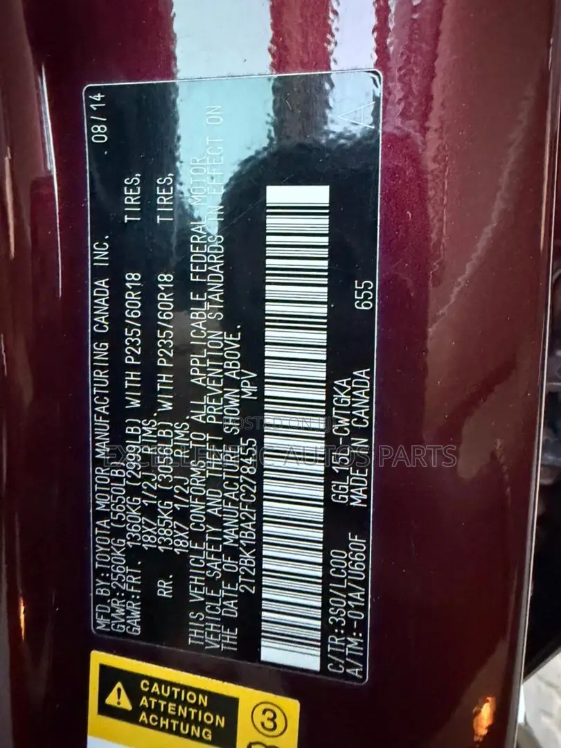 Lexus RX 350 2015 Maroon