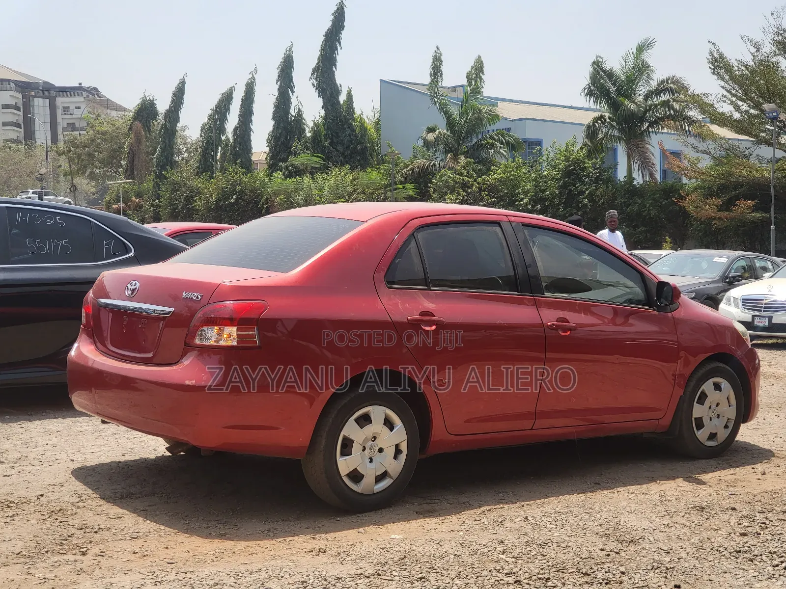 Toyota Yaris 2012 Maroon