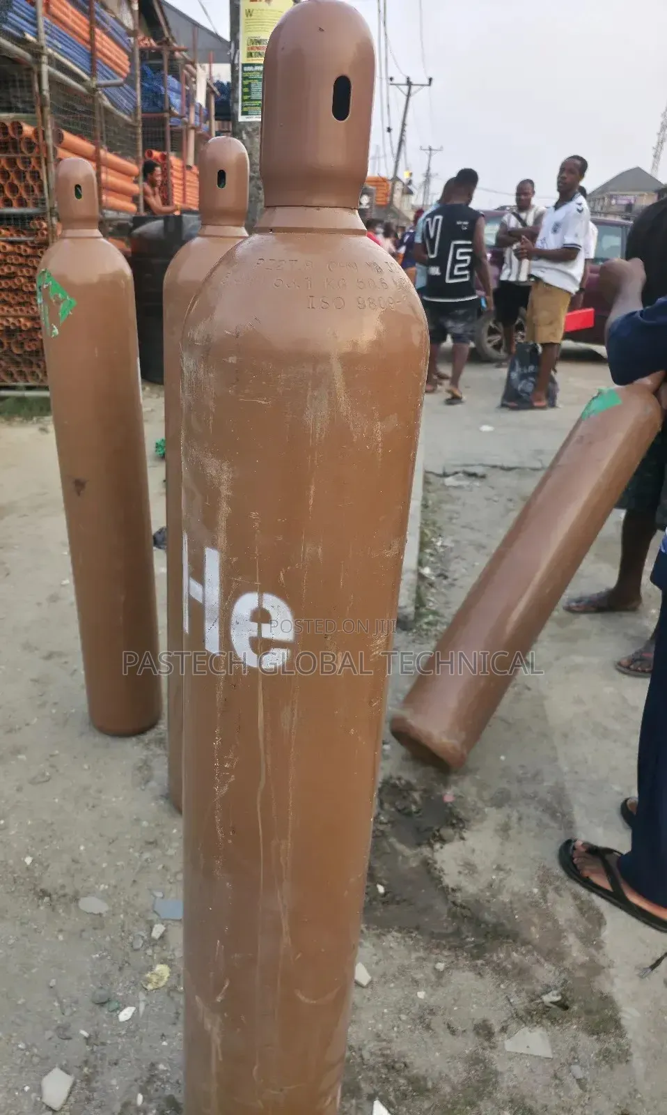 50kg Helium Gas (Cylinder and Content)
