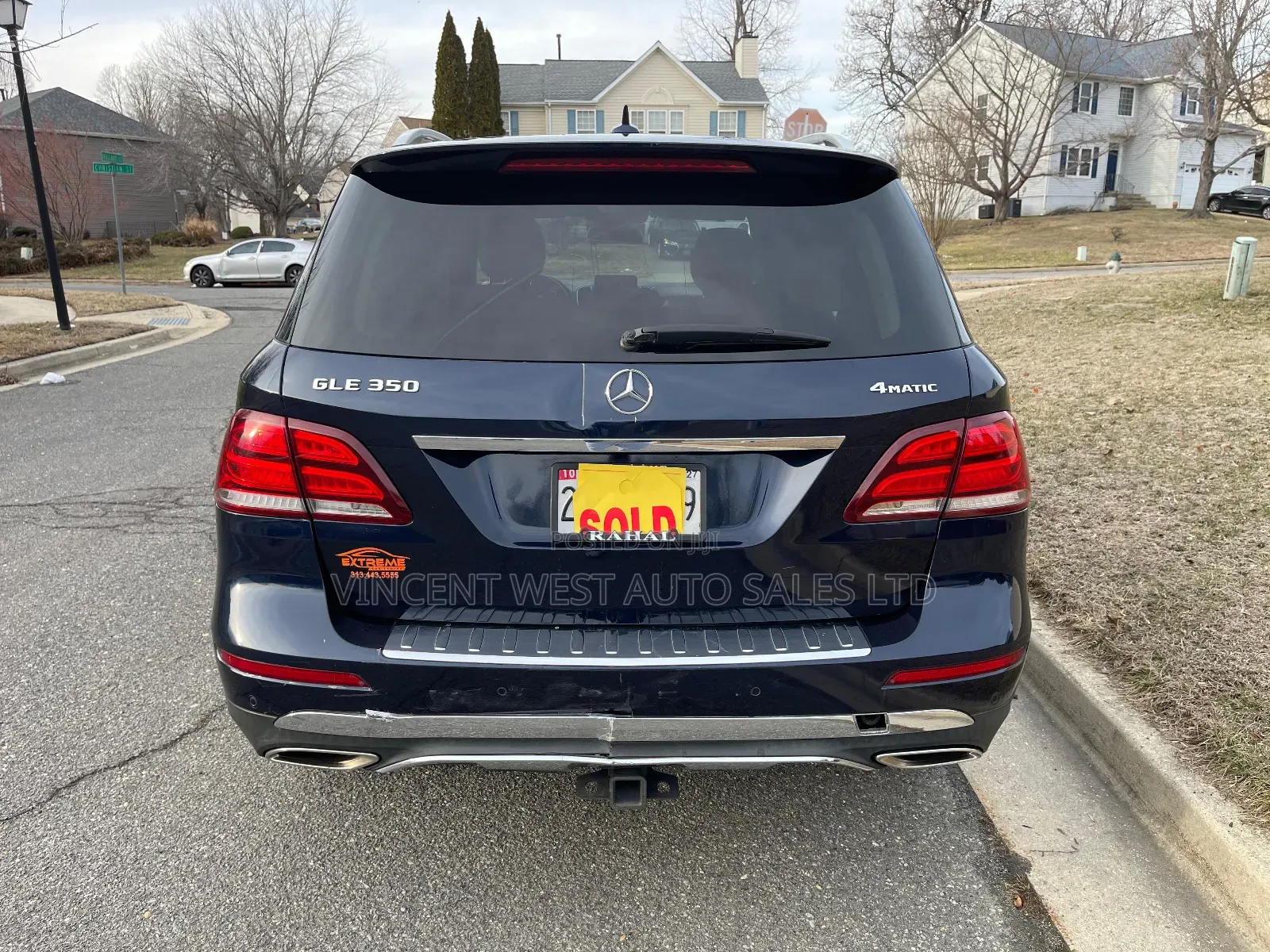 Mercedes-Benz GLE-Class GLE 350 2017 Blue