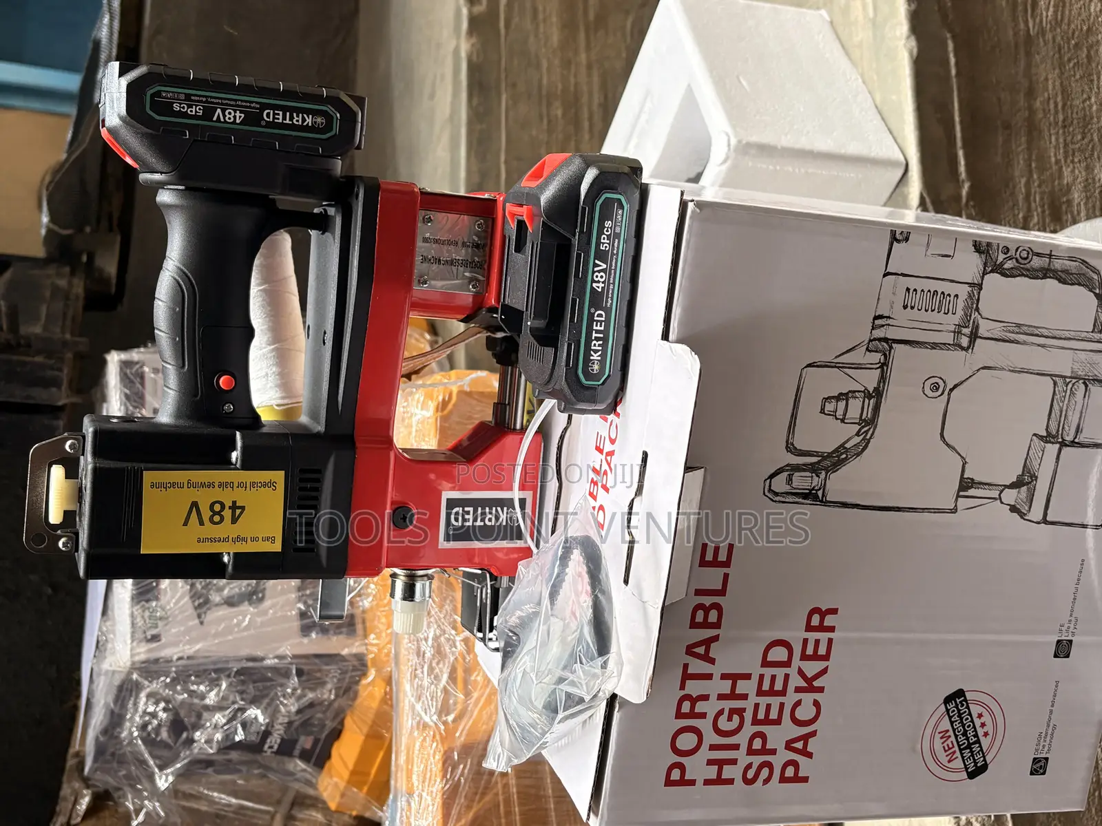 48v Kryted Cordless Bag Closer