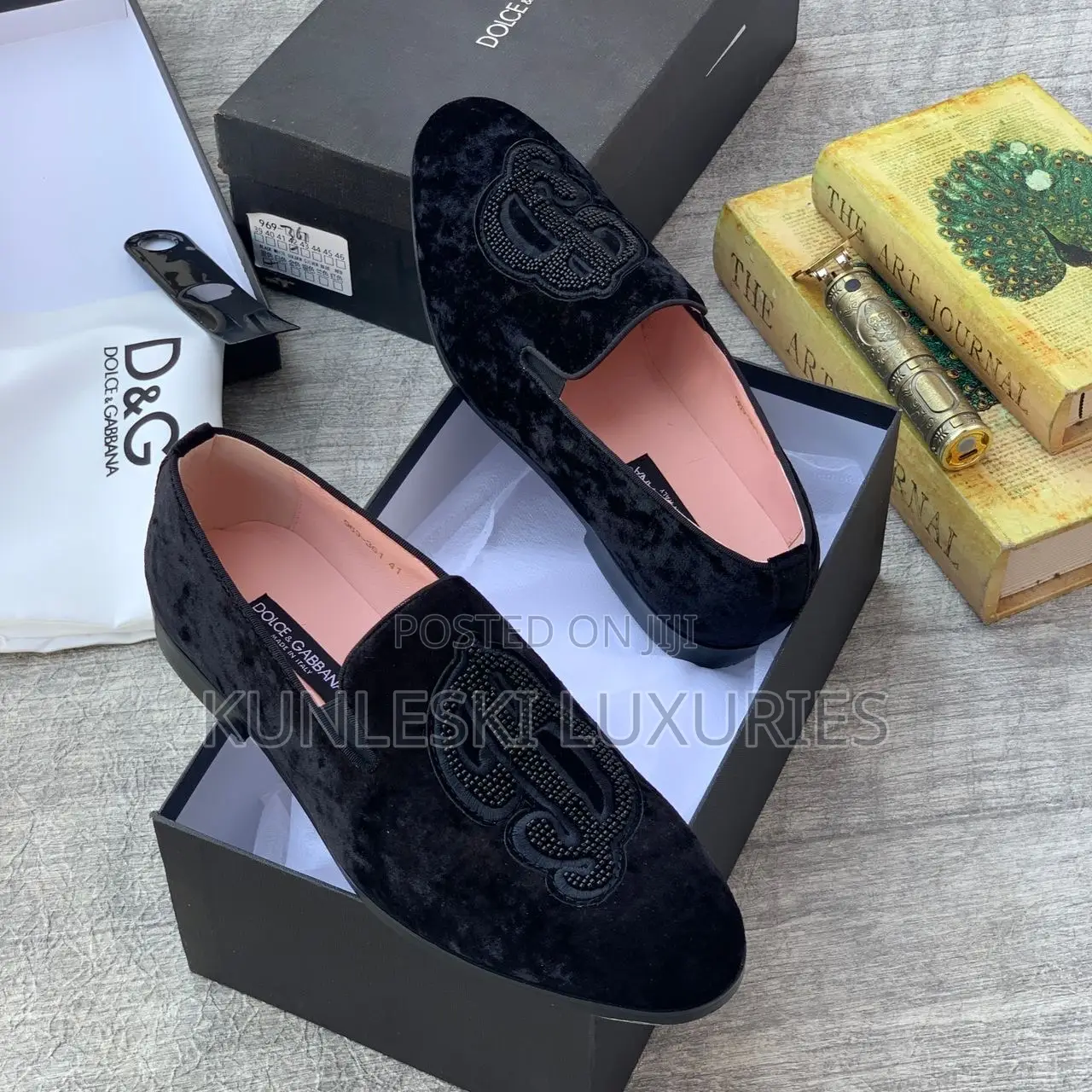 Original Dolce & Gabbana Suede Loafers Shoes In 2 Color Ways