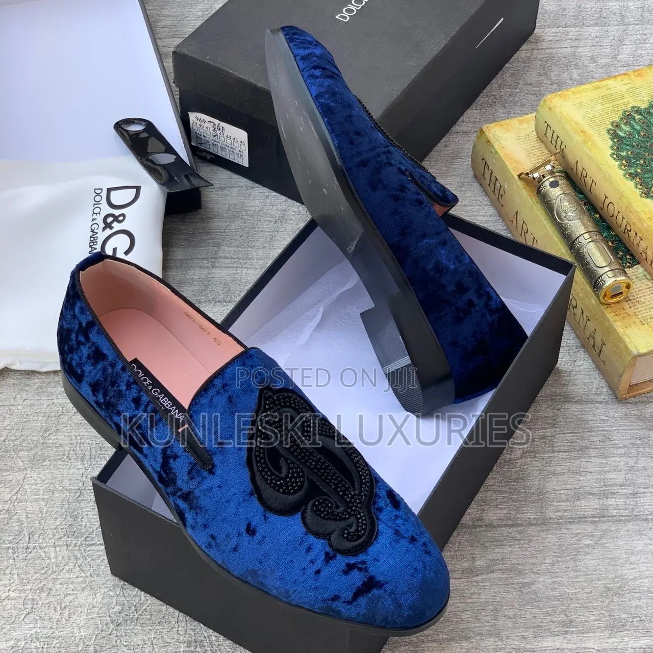 Original Dolce & Gabbana Suede Loafers Shoes In 2 Color Ways