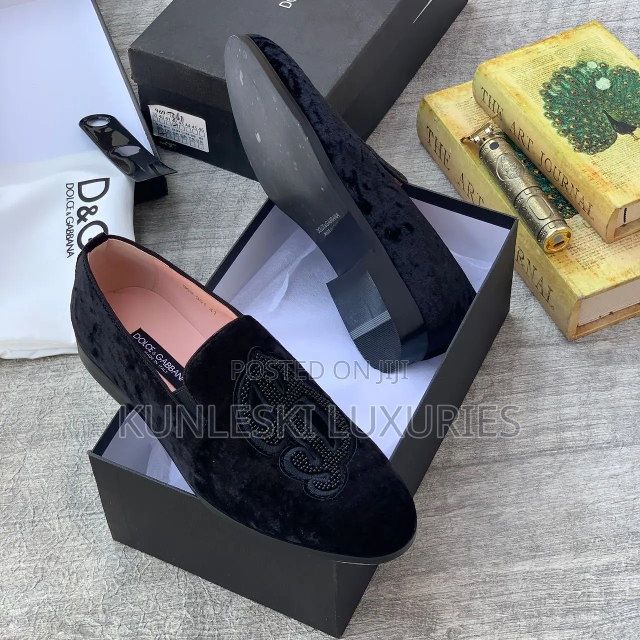 Original Dolce & Gabbana Suede Loafers Shoes In 2 Color Ways