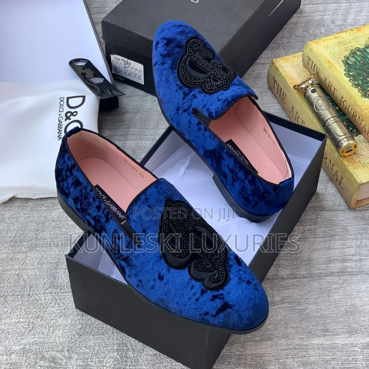 Original Dolce & Gabbana Suede Loafers Shoes In 2 Color Ways