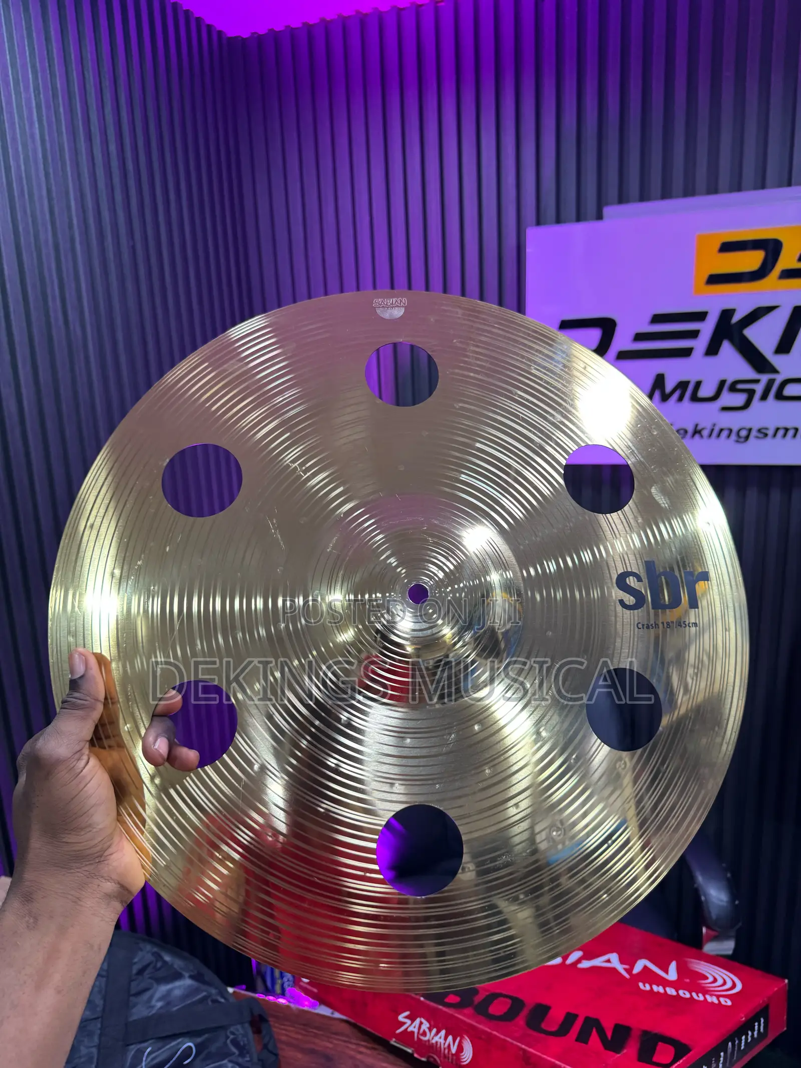 Sabian SBR Performance Cymbal Set With Ozone Crash