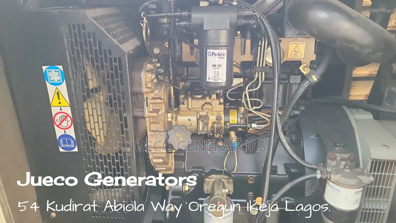 33kva Perkins Ghaddah Soundproof Diesel Generator for Sale.