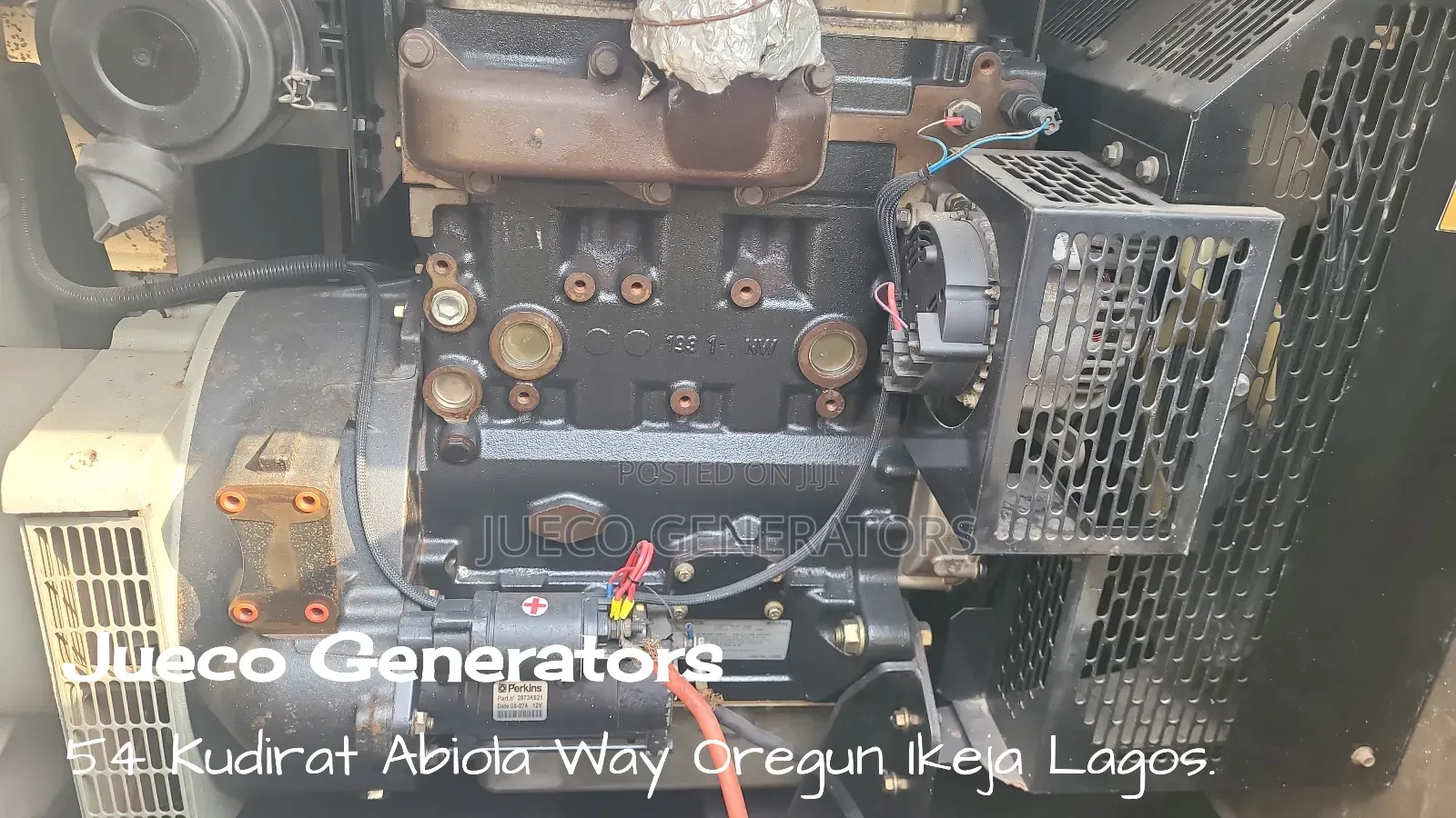 33kva Perkins Ghaddah Soundproof Diesel Generator for Sale.