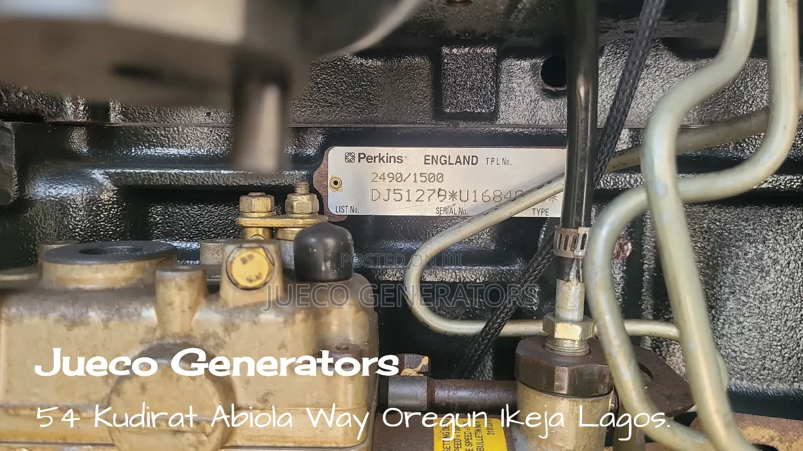 33kva Perkins Ghaddah Soundproof Diesel Generator for Sale.