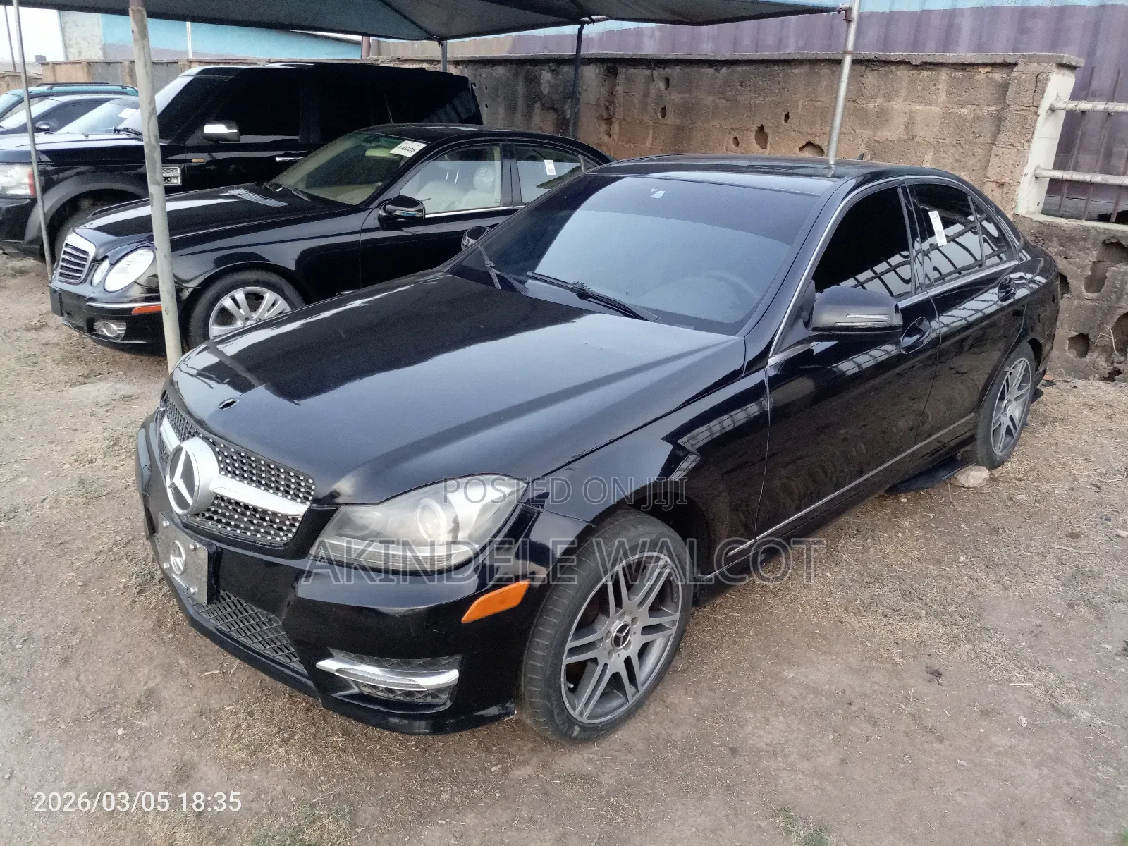 Mercedes-Benz C350 2008 Black