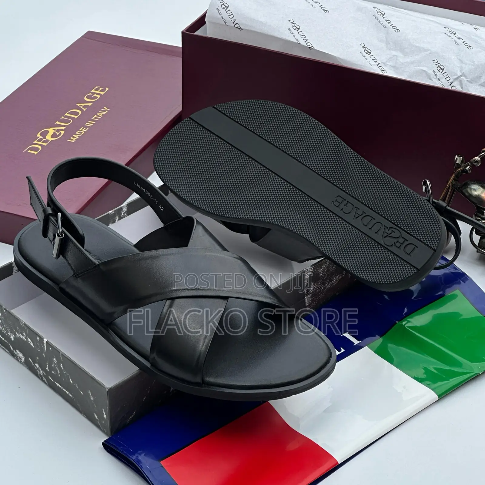 Original Desaudage Leather Sandals
