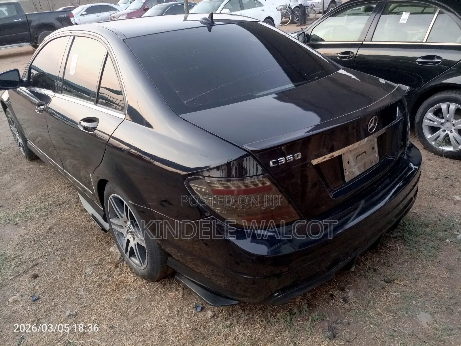 Mercedes-Benz C350 2008 Black