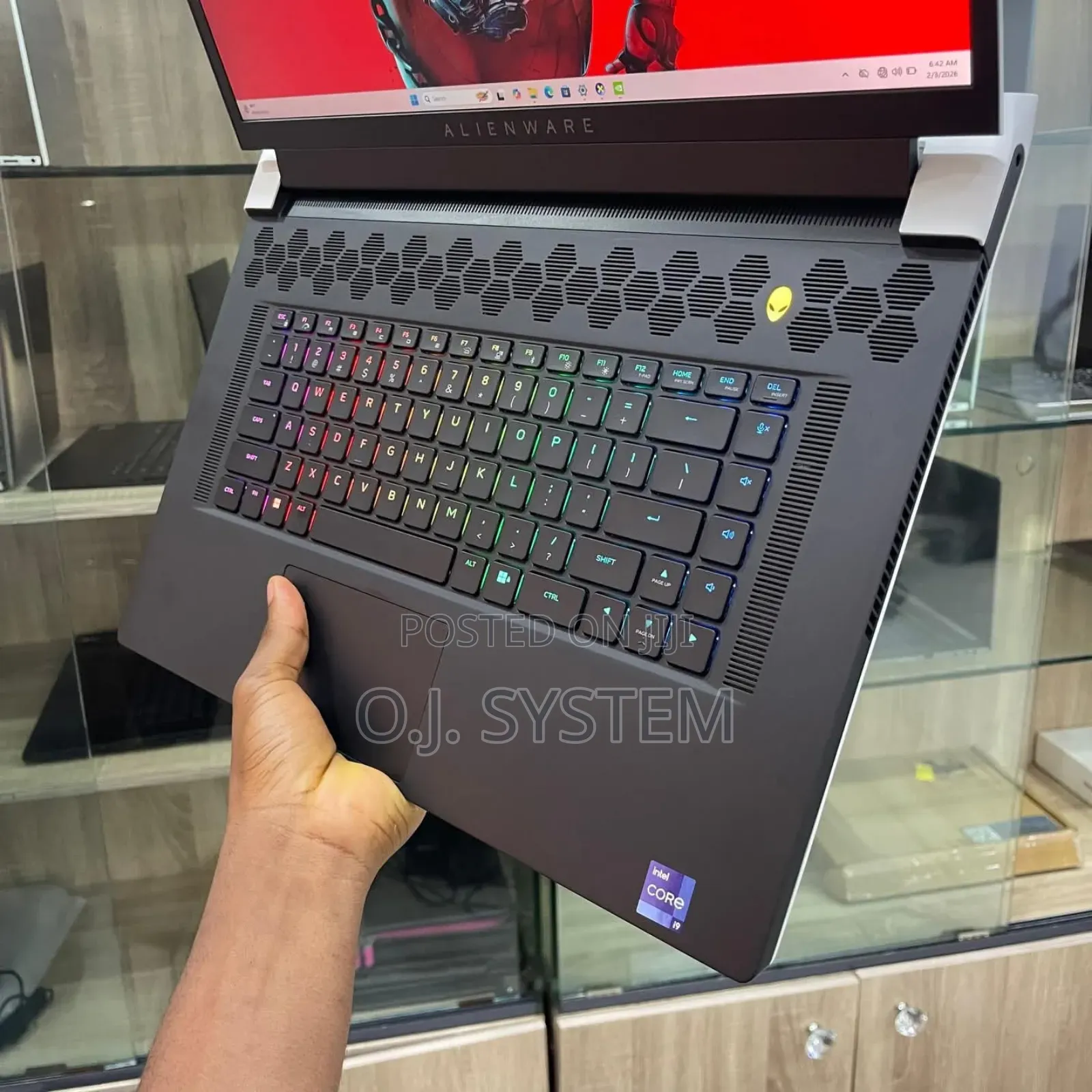 Laptop Alienware M17x R2 32GB Intel Core i9 SSD 1T