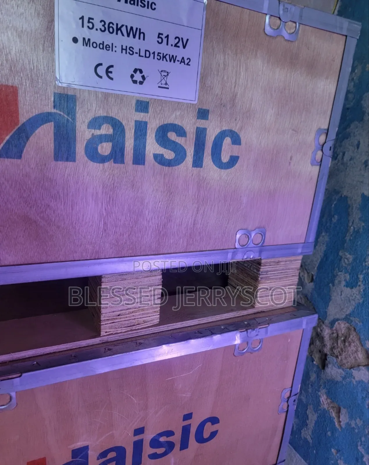 Haisic 15kwh 48v Lithium-Ion Solar Inverter Batteries in Stock.