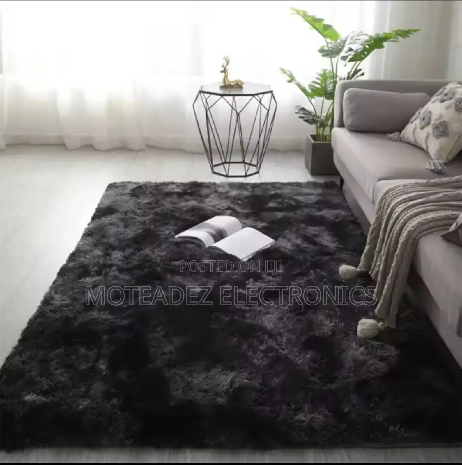 High Quality 1200g Premium Fluffy Soft Centre Rug (160*230cm/5by7ft)