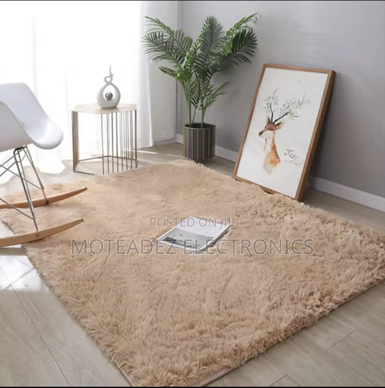 High Quality 1200g Premium Fluffy Soft Centre Rug (160*230cm/5by7ft)