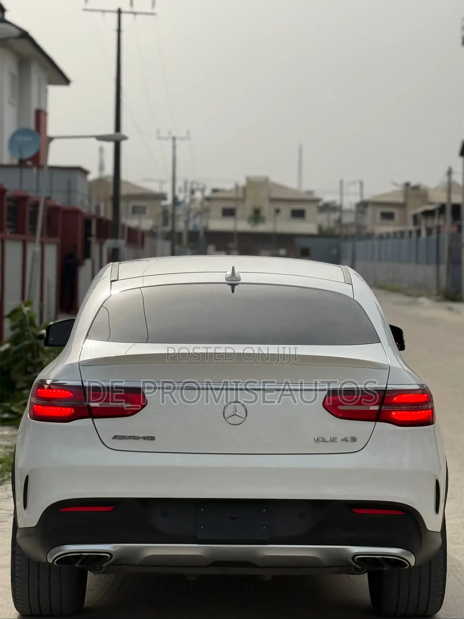 Mercedes-Benz GLE-Class AMG GLE 43 4MATIC 2017 White