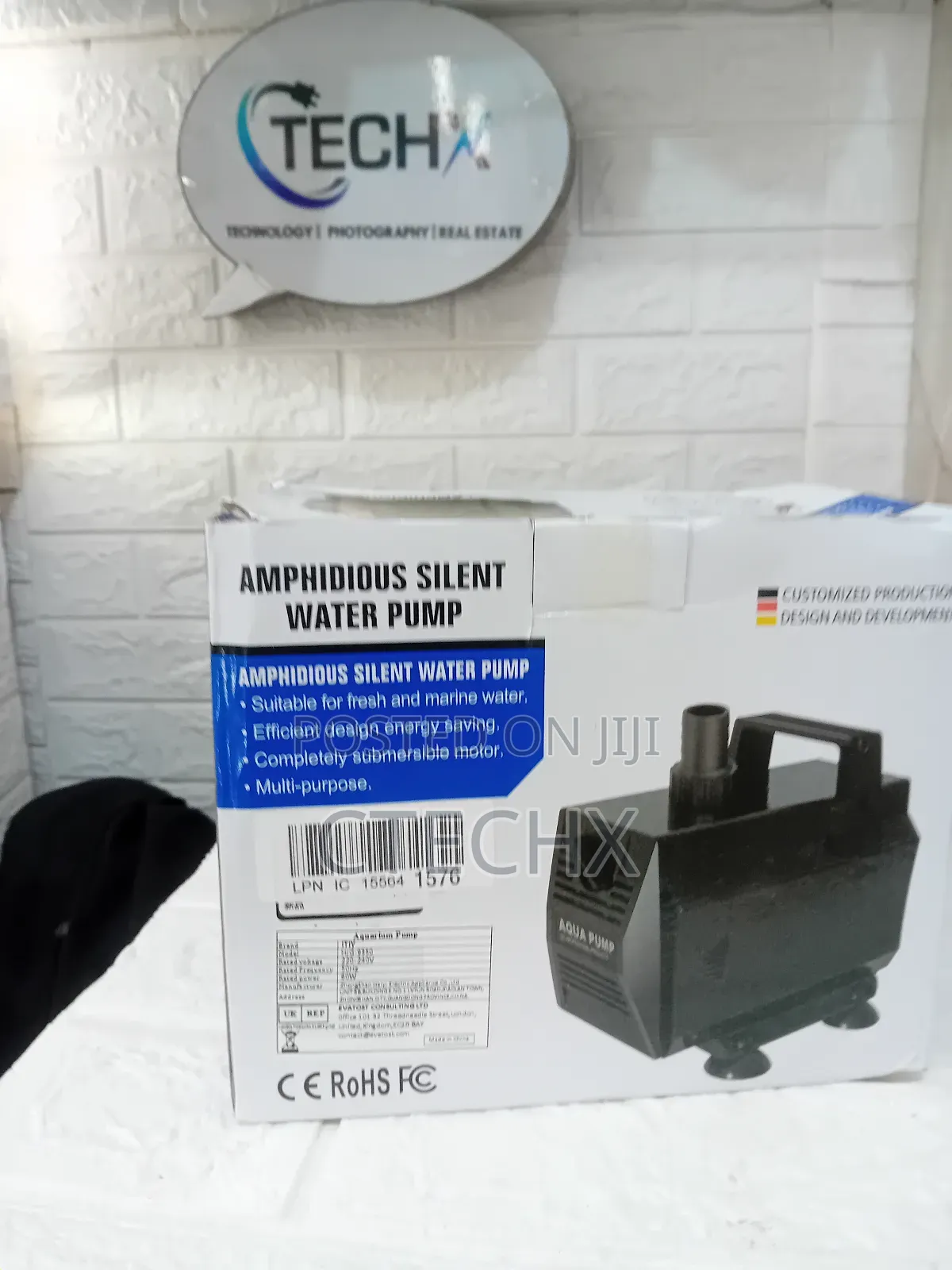 Submersible Water Pump for Pond , 60w 3500l/H Water Fountain Pump