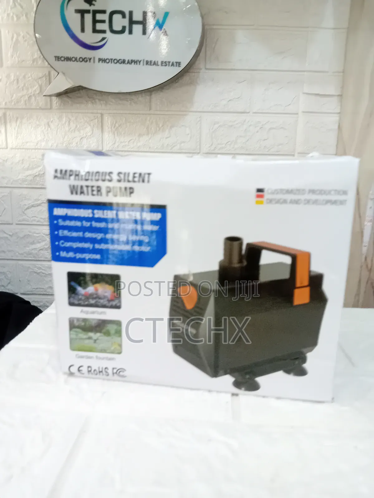 Submersible Water Pump for Pond , 60w 3500l/H Water Fountain Pump