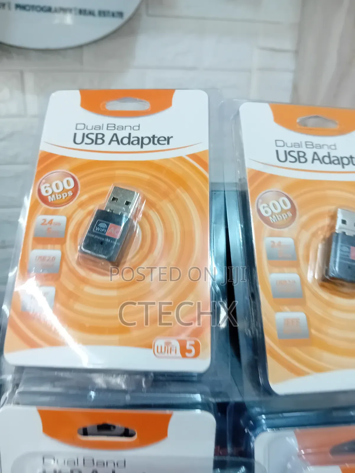 600mbps 802.11ac Wireless Usb Wifi 5 Dongle Dual Bang 2.4/5ghz