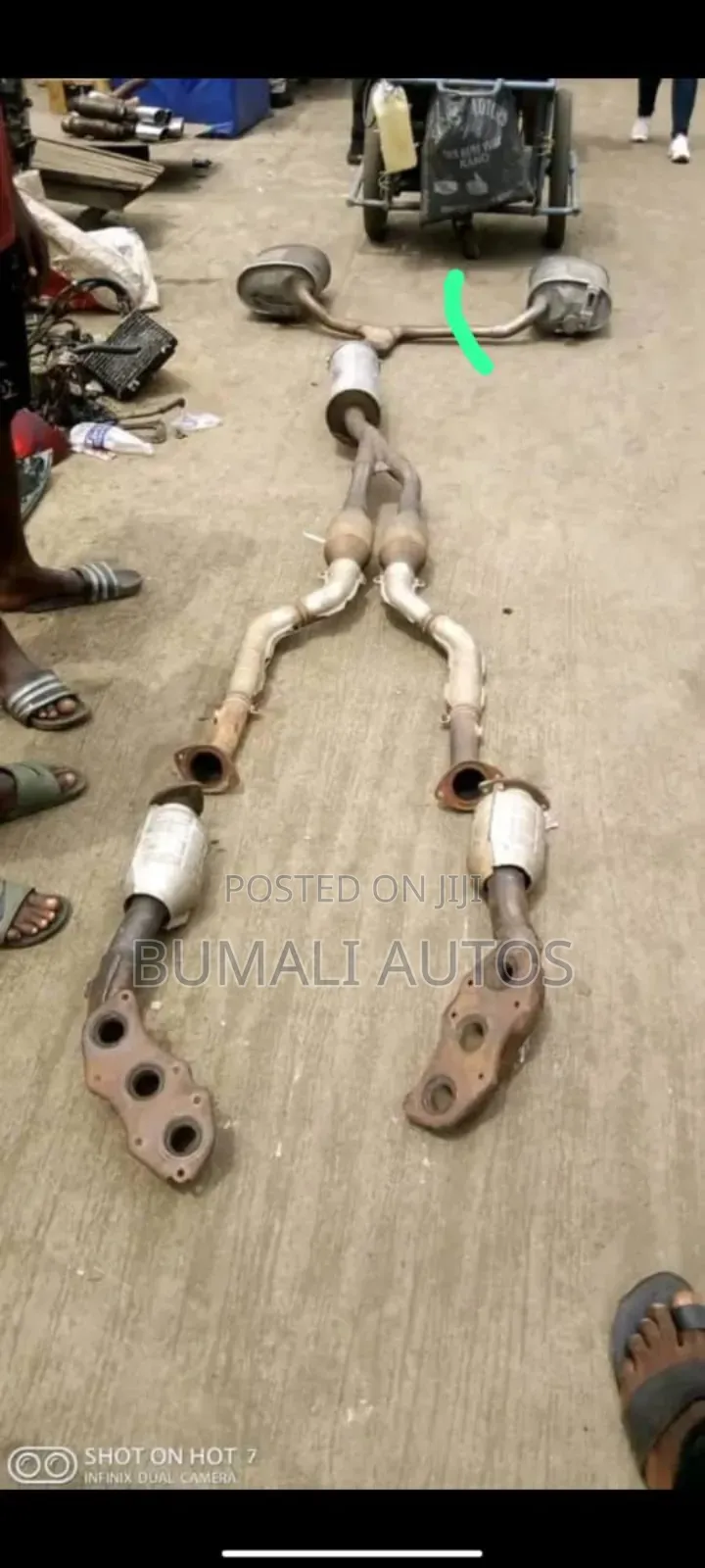 Complete Catalyst And Exhaust Pot Lexus Is250/Gs350 2008-2015 Model