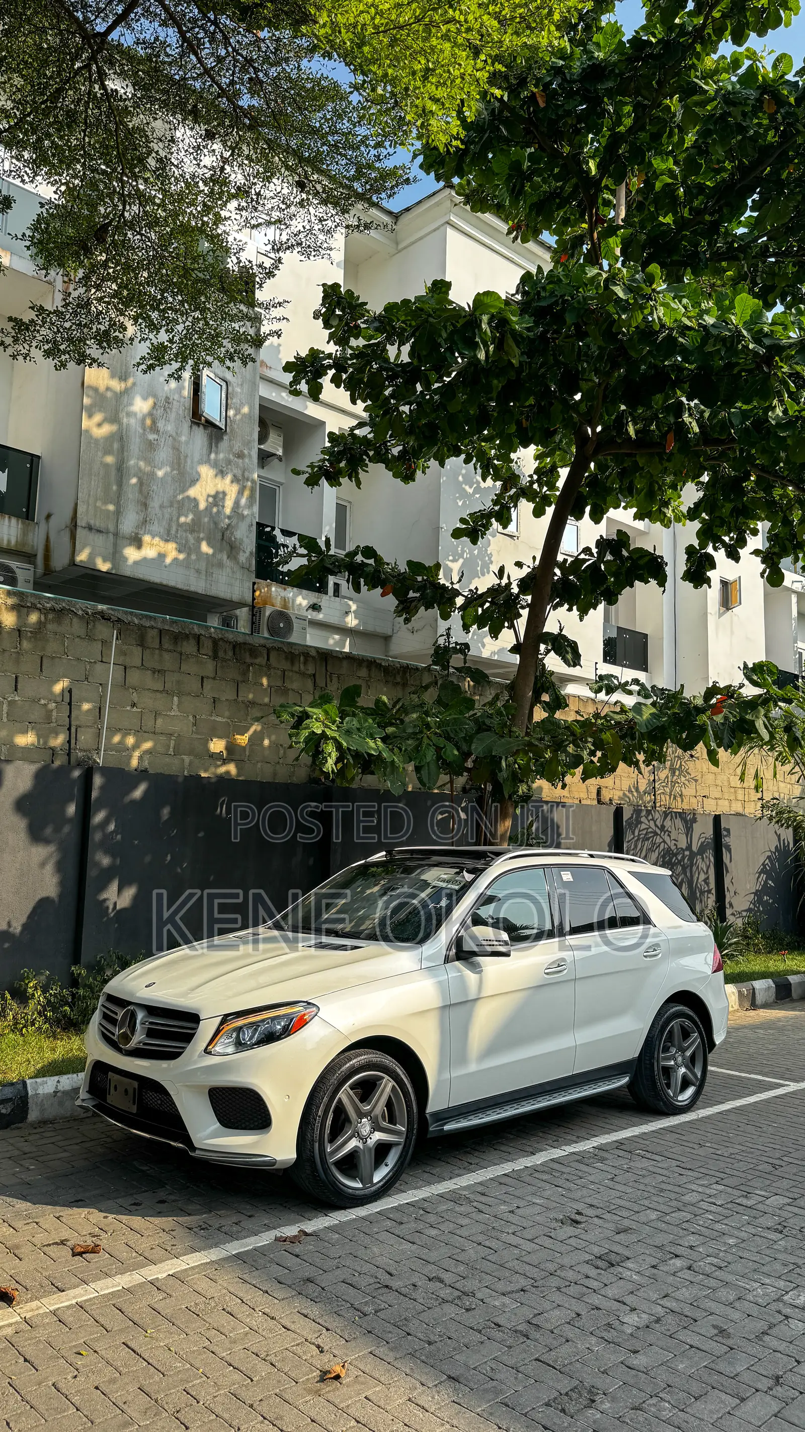 Mercedes-Benz GLE-Class GLE 400 4MATIC 2016 White