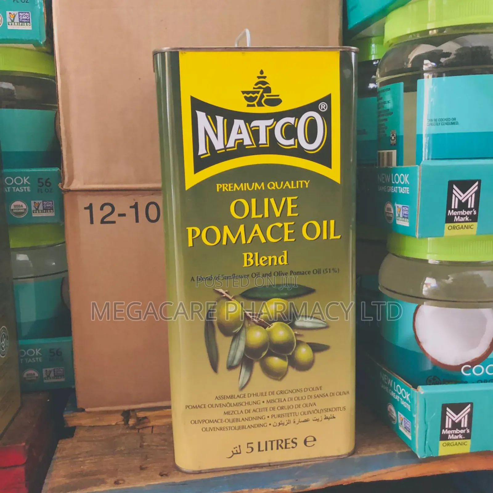 Natco Olive Pomace Oil Blend