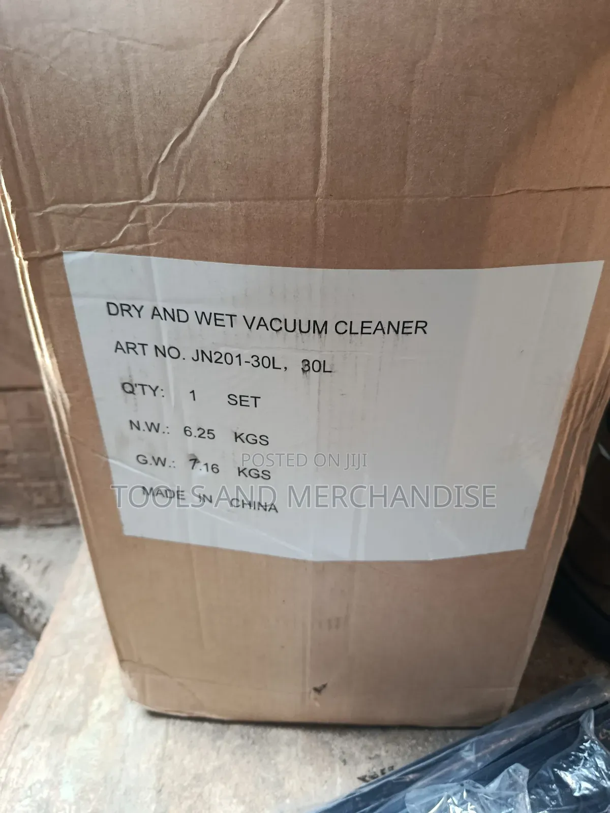 Wet and Dry Vacuum Cleaner (30ltr)