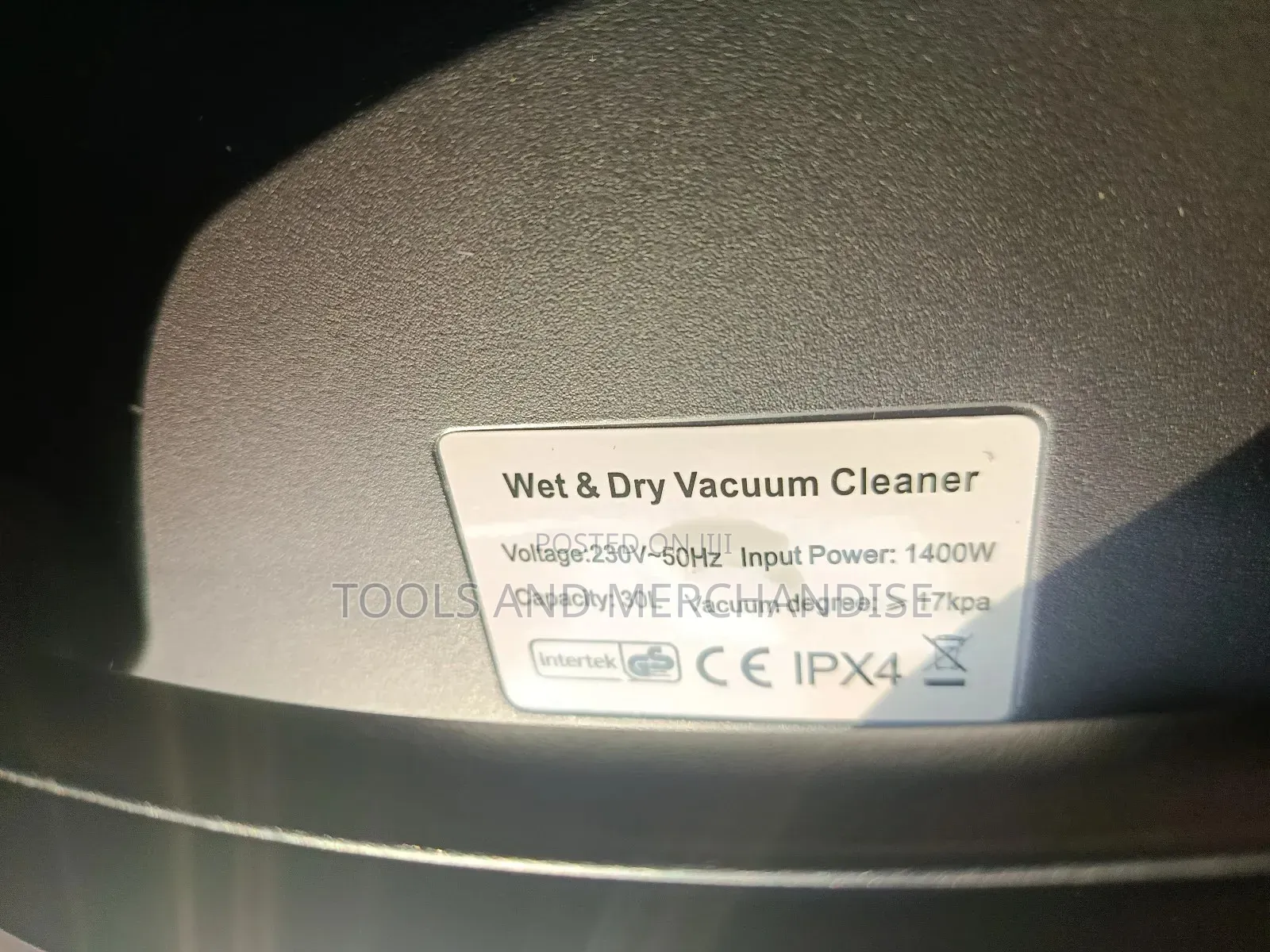 Wet and Dry Vacuum Cleaner (30ltr)