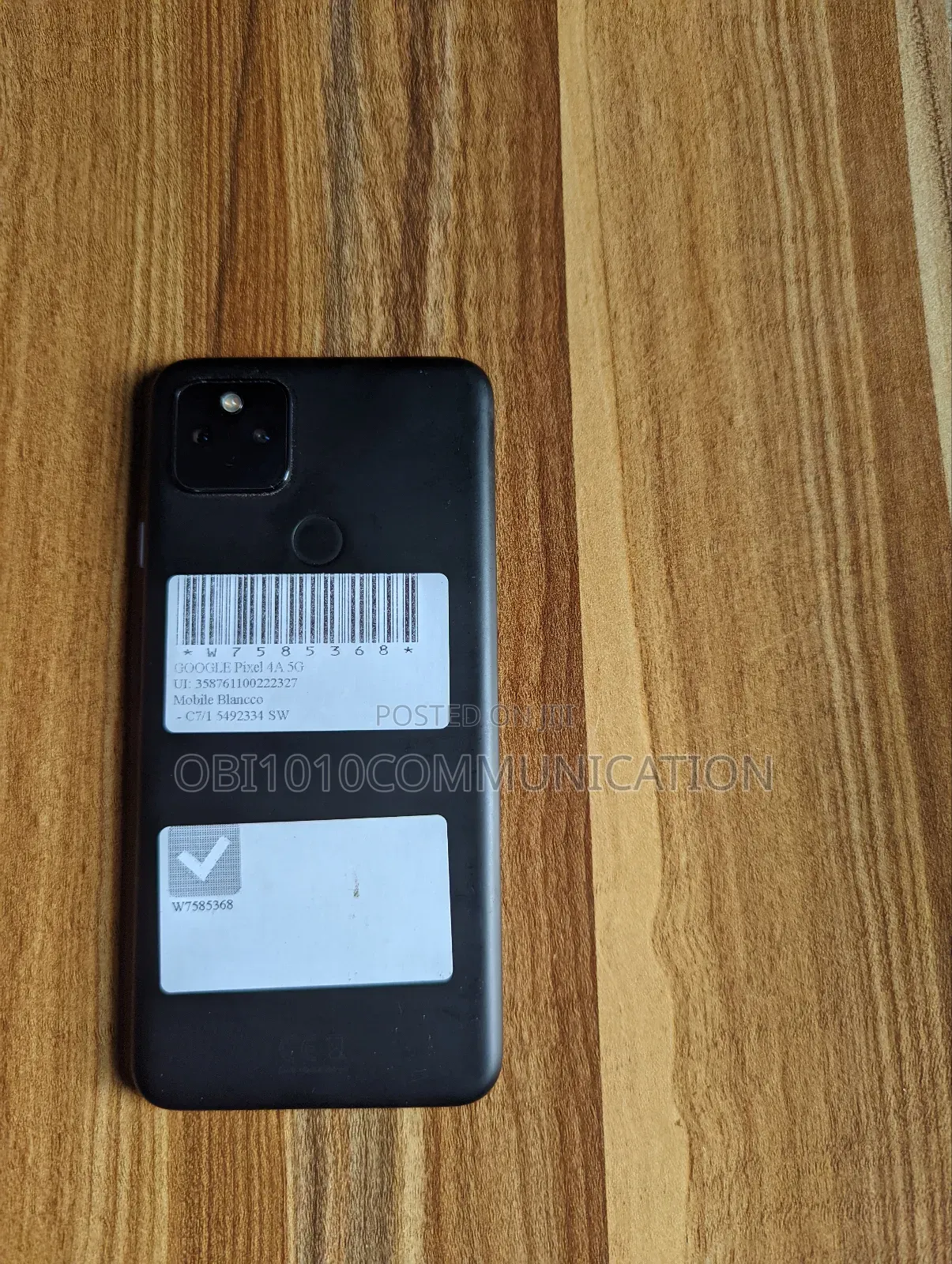 Google Pixel 4a 5G 128 GB Black