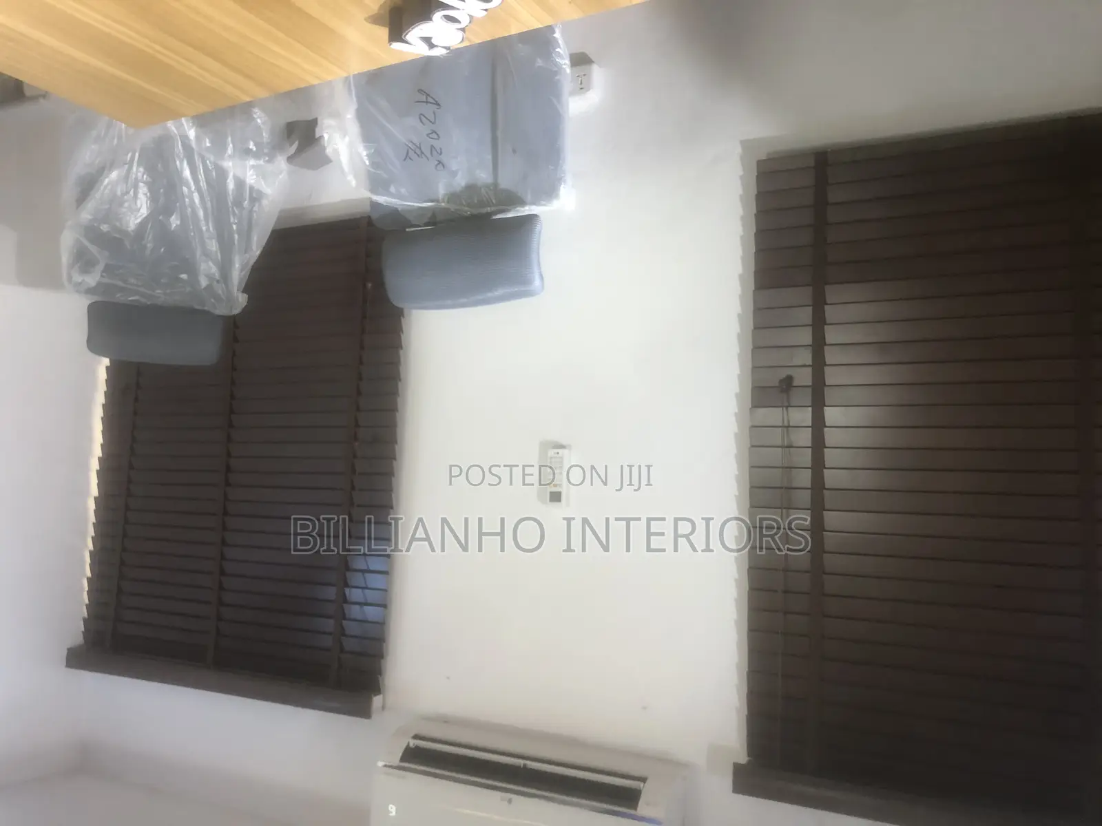 Mahogany Wooden Blinds