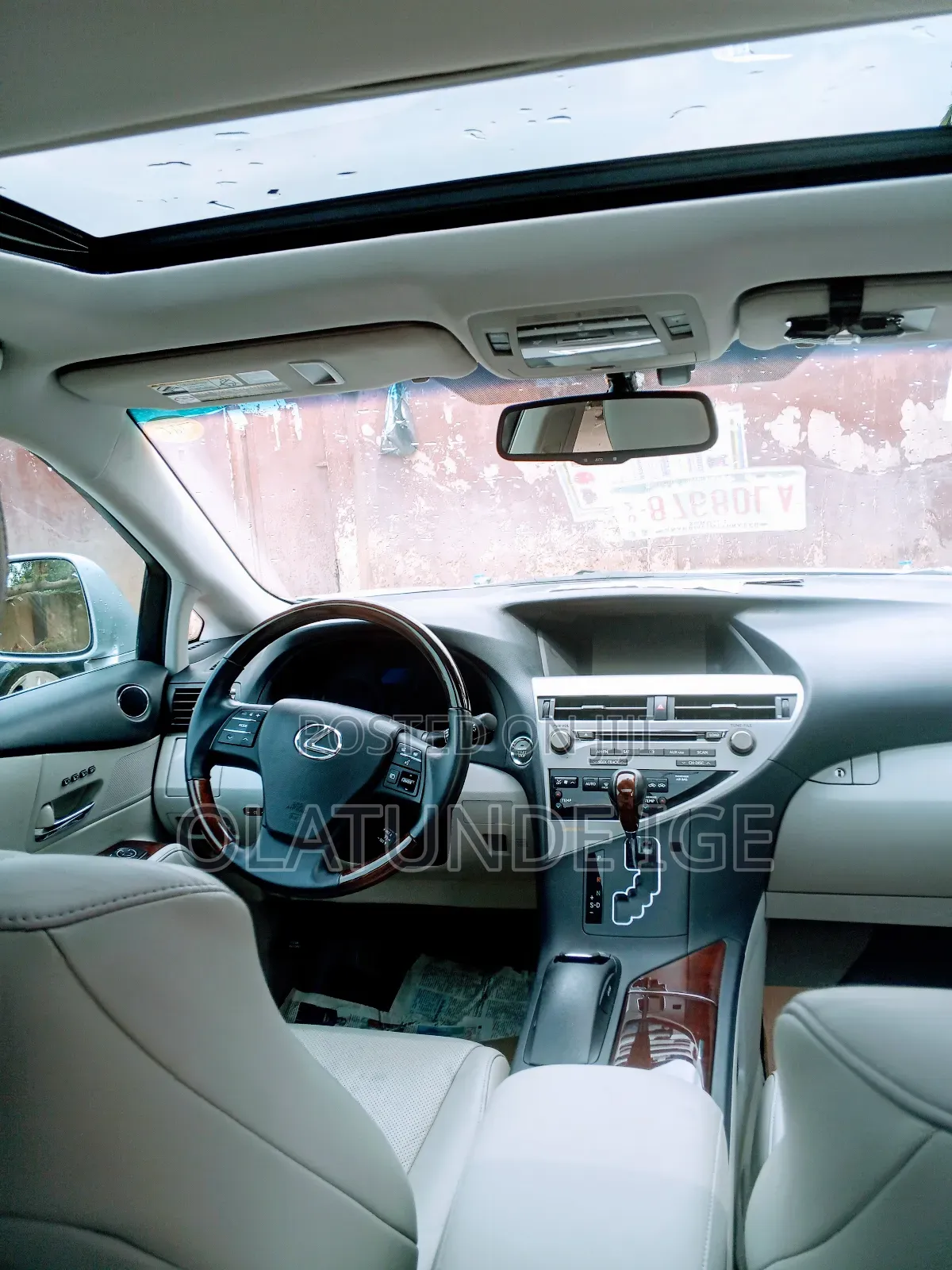 Lexus RX 350 AWD 2012 Silver