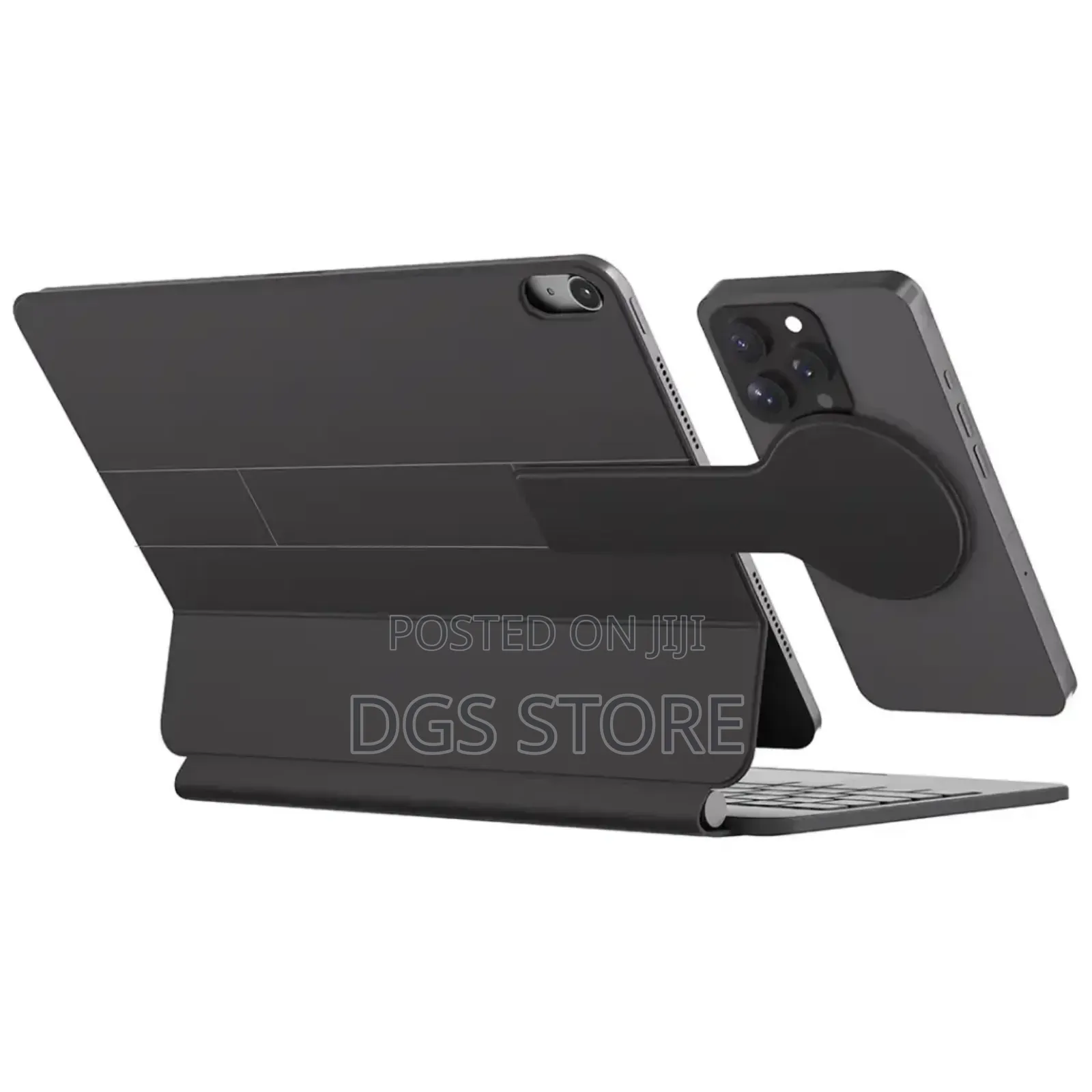 Powerology Wireless Keyboard Case With Magsafe Phone Holder Foripad 10