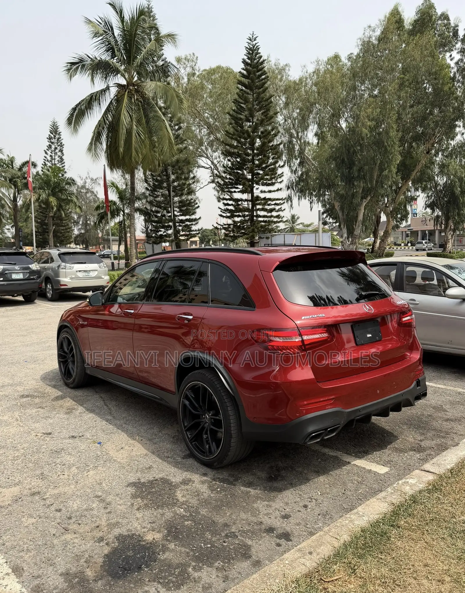 Mercedes-Benz GLC-Class 2019 Red