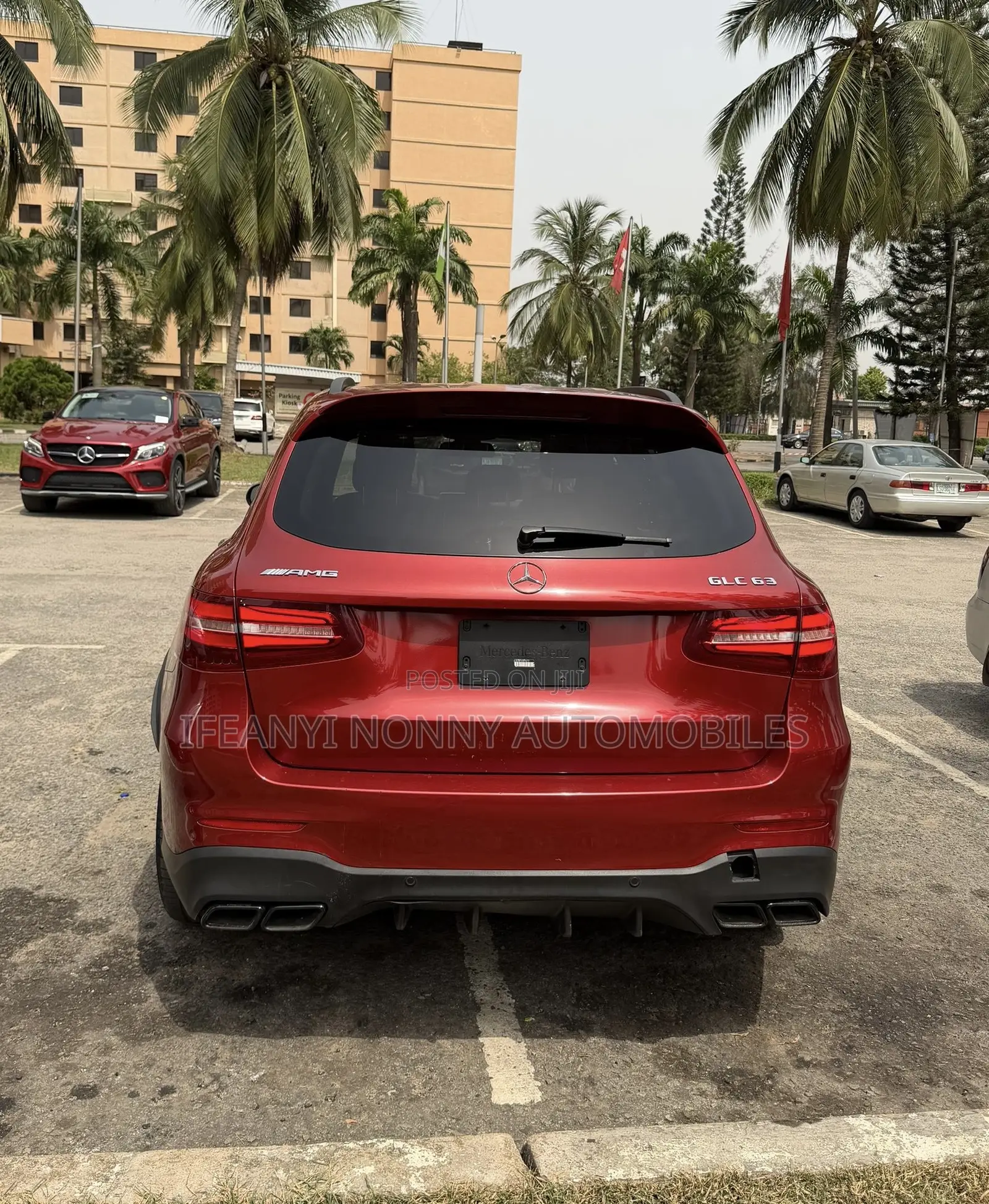 Mercedes-Benz GLC-Class 2019 Red