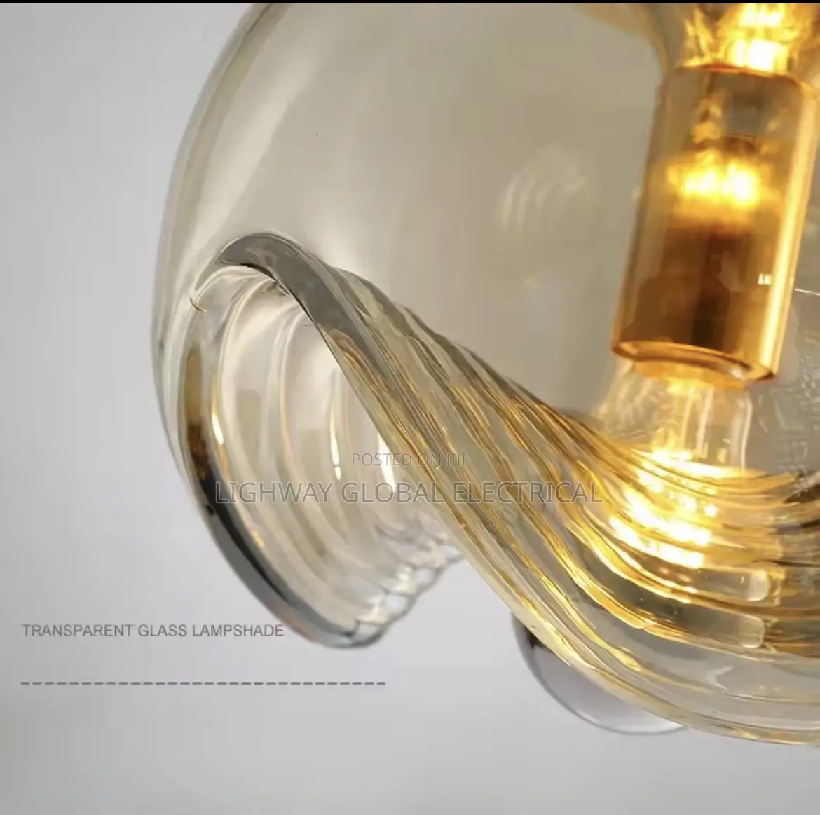 Modern Luxury Medieval European Glass Pendant Dropping Light