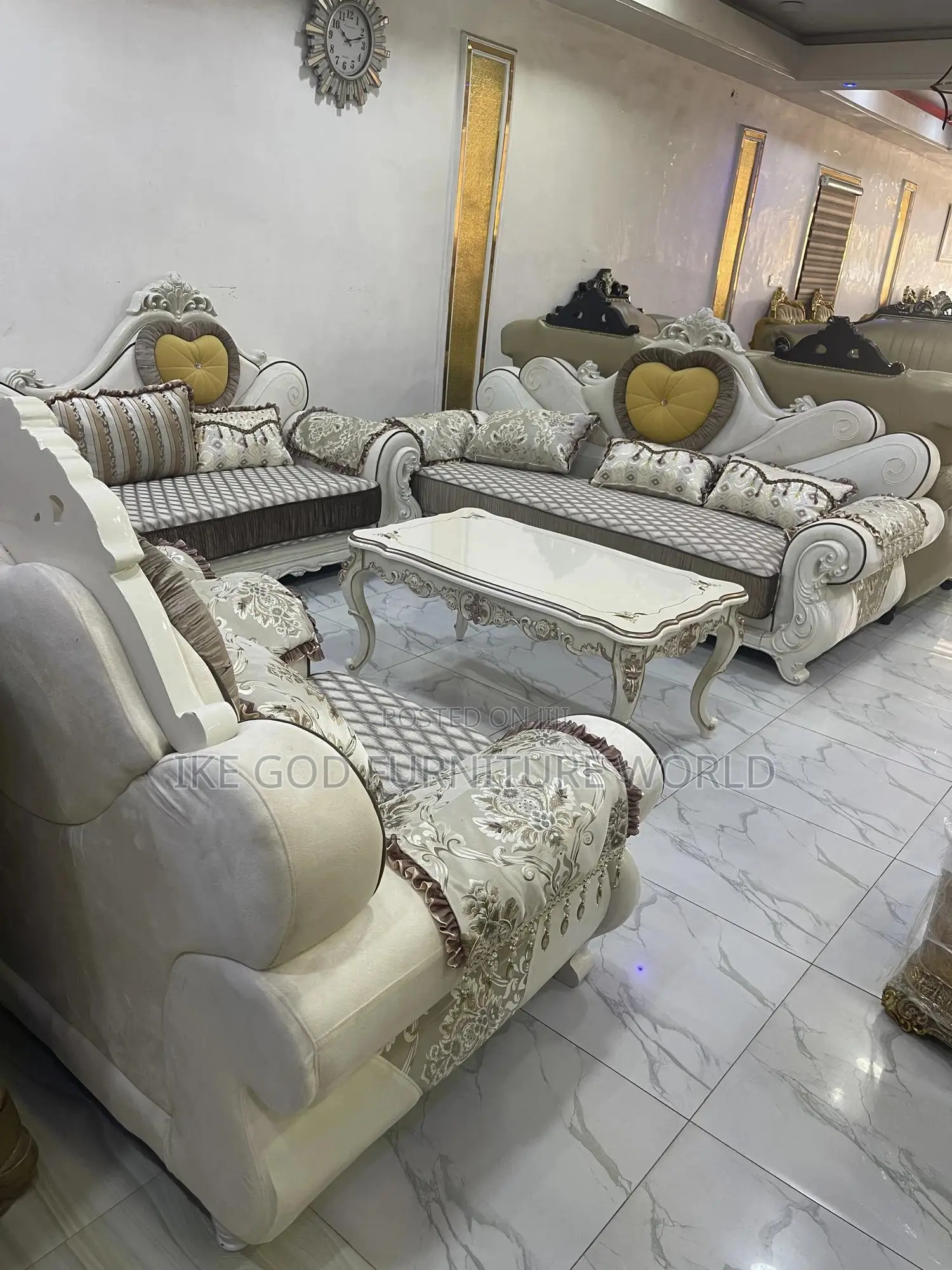 7seater Imported Royal Fabric Sofa Chair