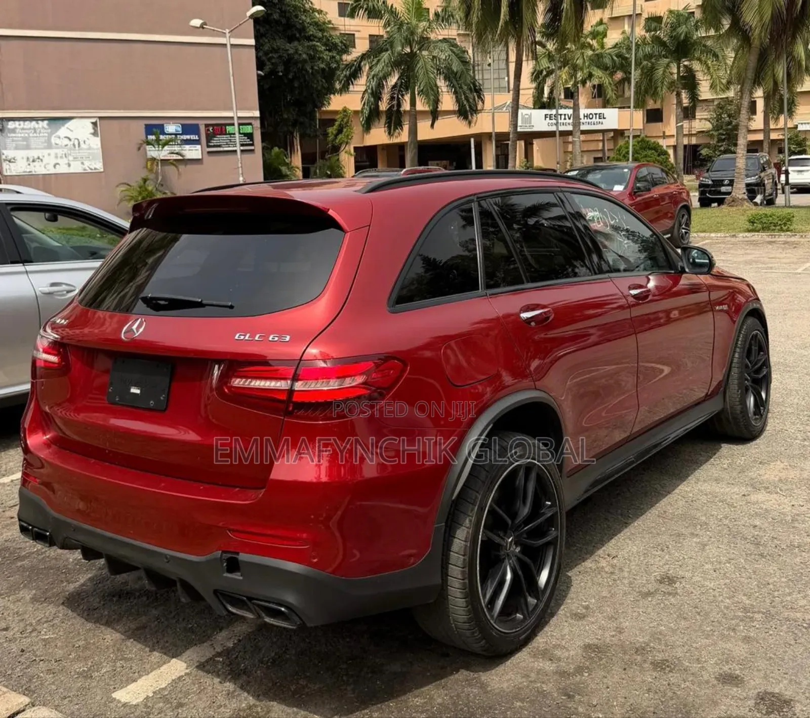 Mercedes-Benz GLC-Class 2019 Red