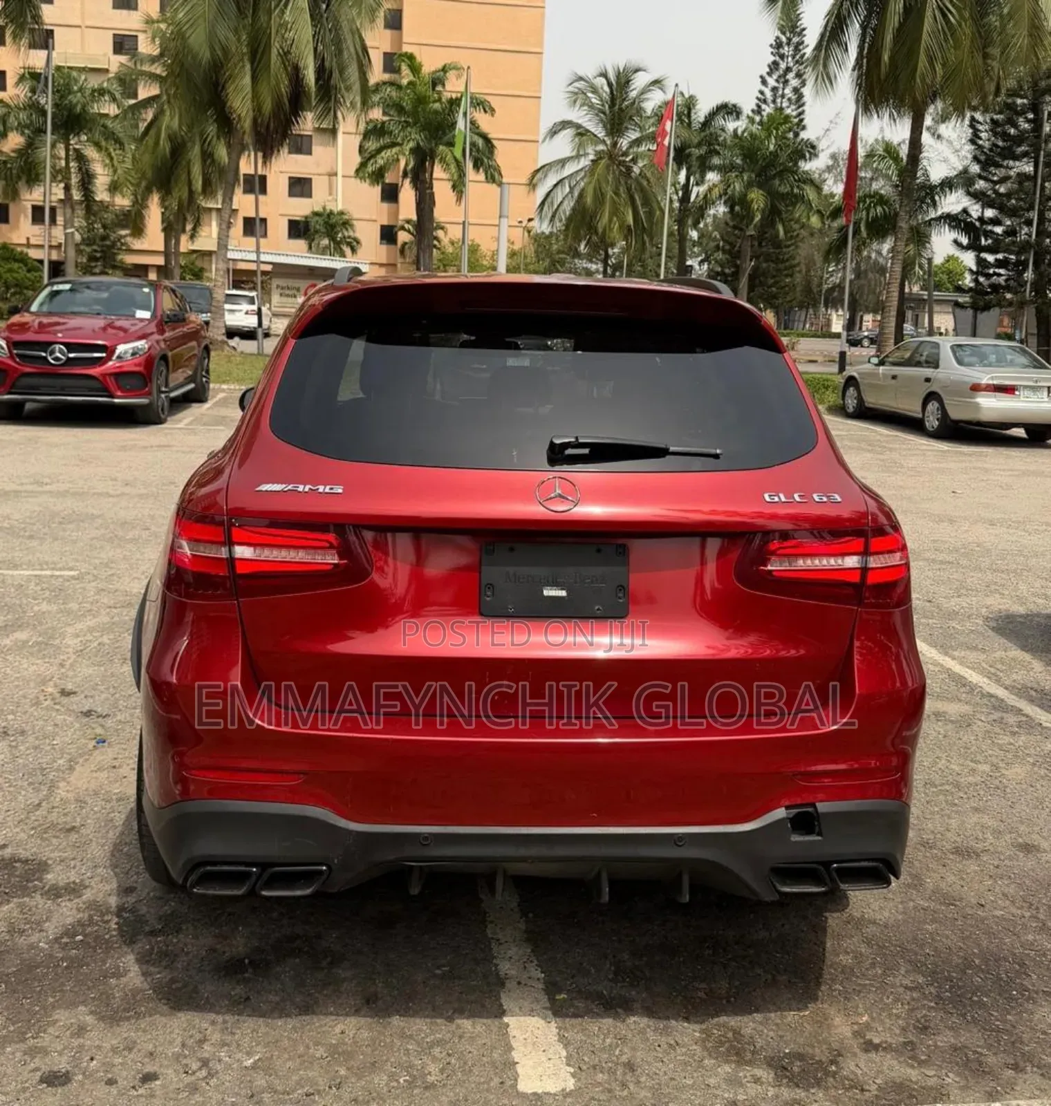 Mercedes-Benz GLC-Class 2019 Red